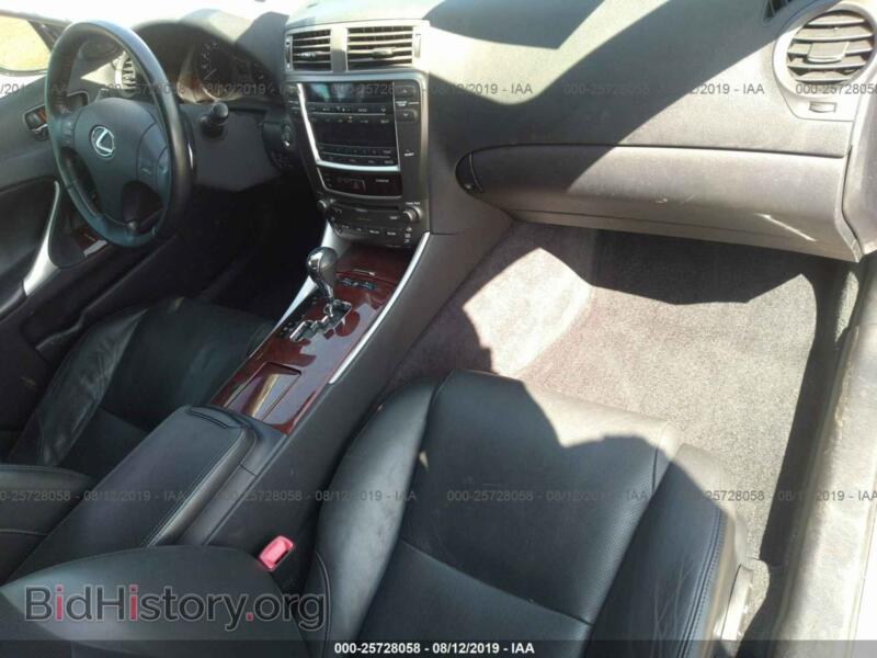 2007 Lexus IS (VIN JTHCK262575008750) — фото 5 из 10