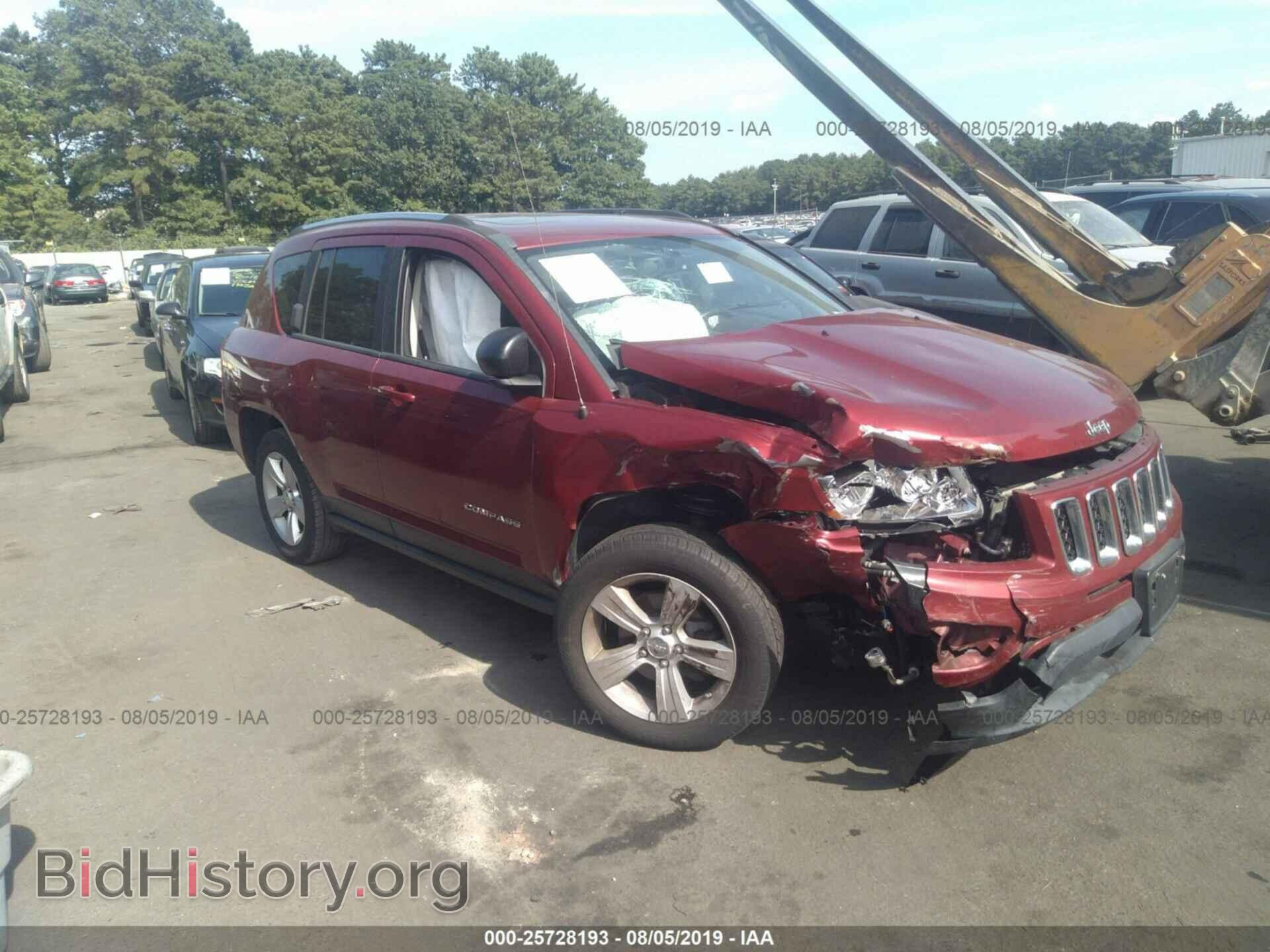 Фотография 1C4NJDEB6CD552037 - JEEP COMPASS 2012