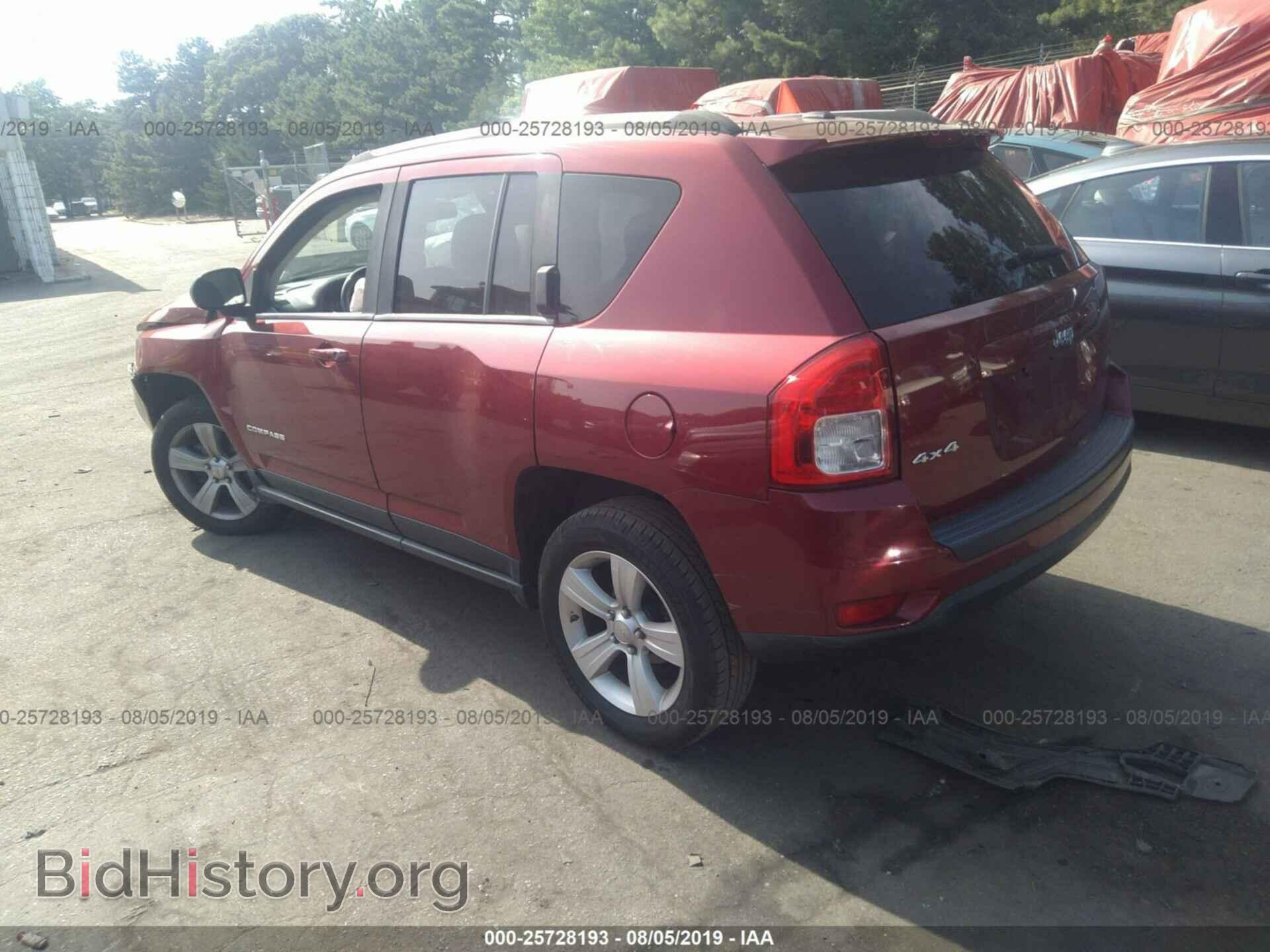 2012 JEEP COMPASS - VIN: 1C4NJDEB6CD552037 - Фото 3