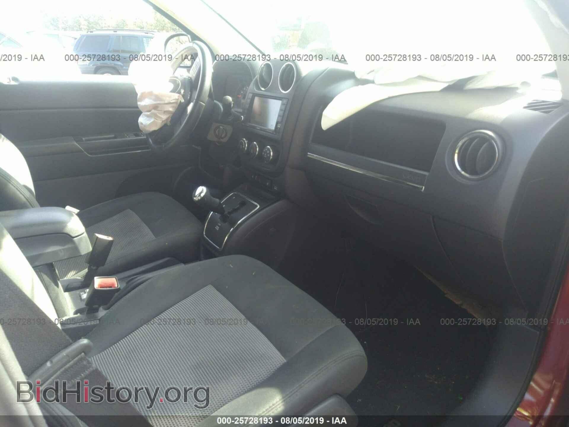 2012 JEEP COMPASS - VIN: 1C4NJDEB6CD552037 - Фото 5