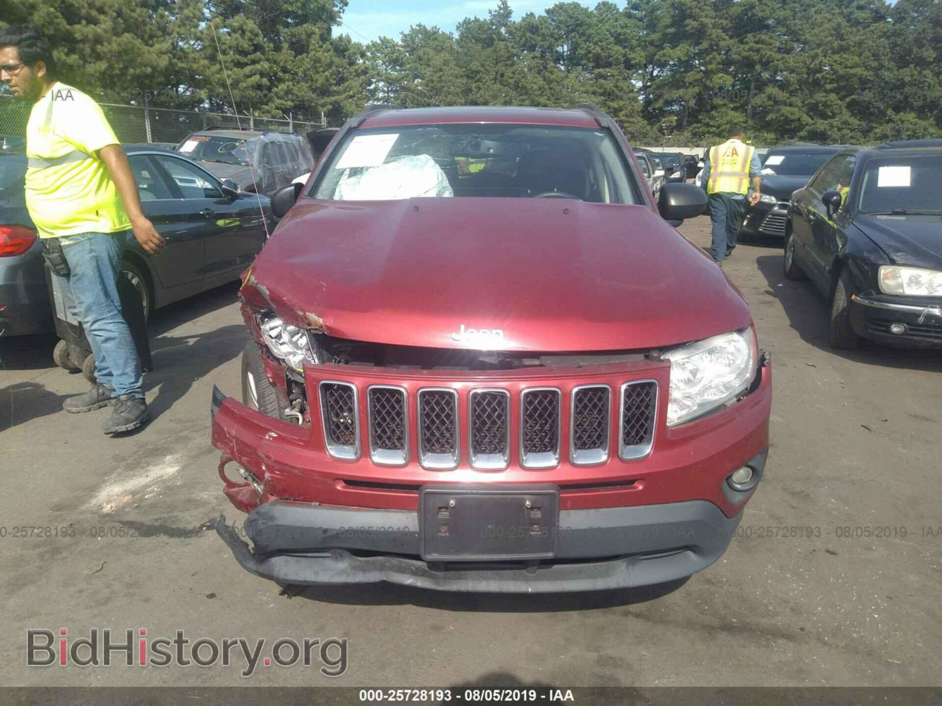 2012 JEEP COMPASS - VIN: 1C4NJDEB6CD552037 - Фото 6