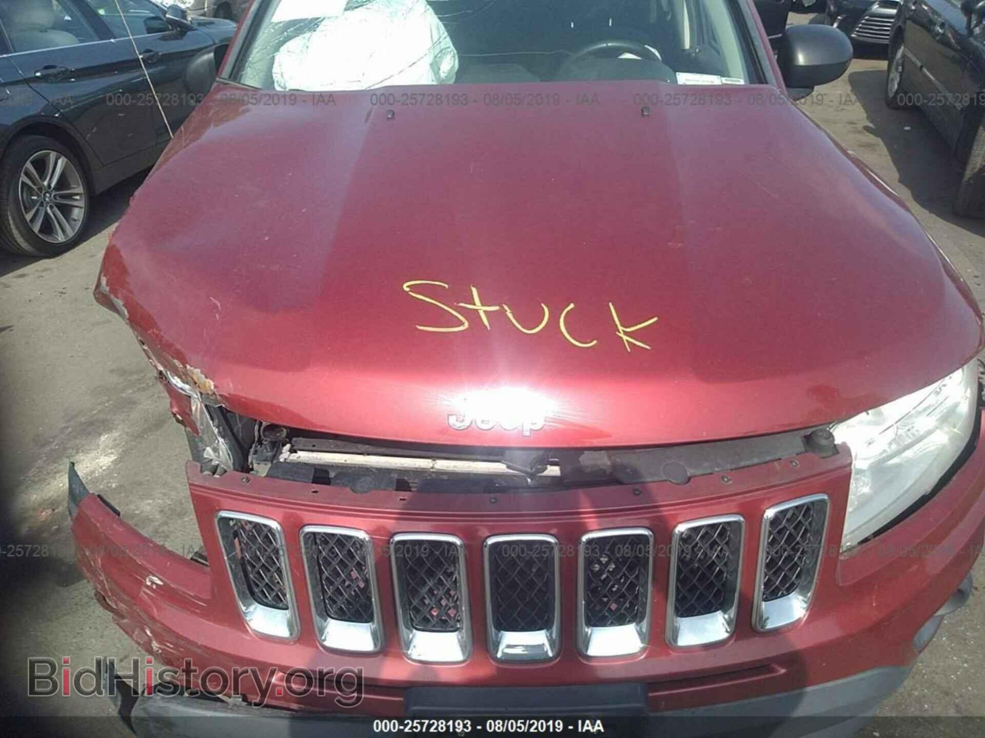2012 JEEP COMPASS - VIN: 1C4NJDEB6CD552037 - Фото 10