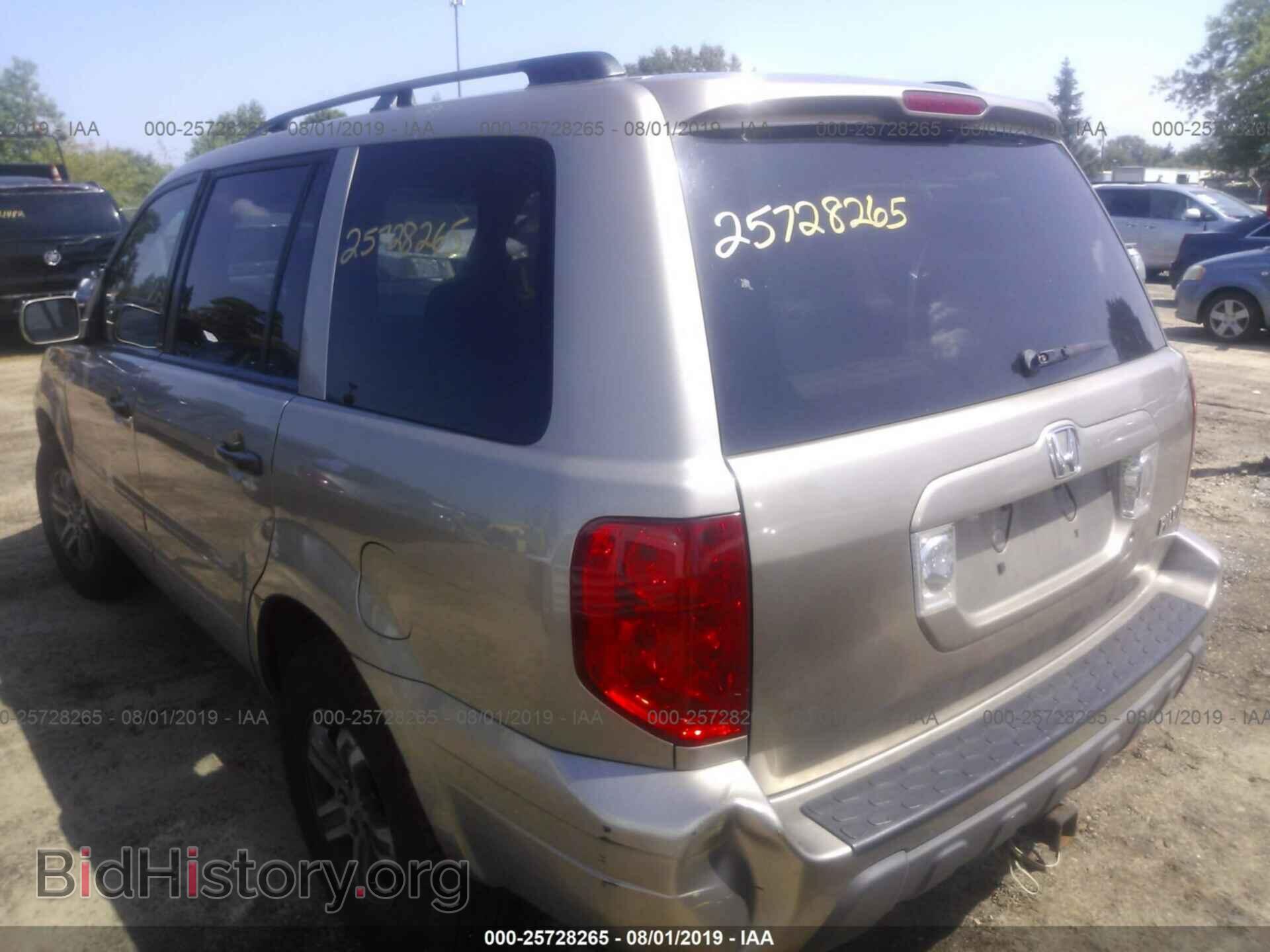 2005 HONDA PILOT - VIN: 2HKYF187X5H556688 - Фото 3