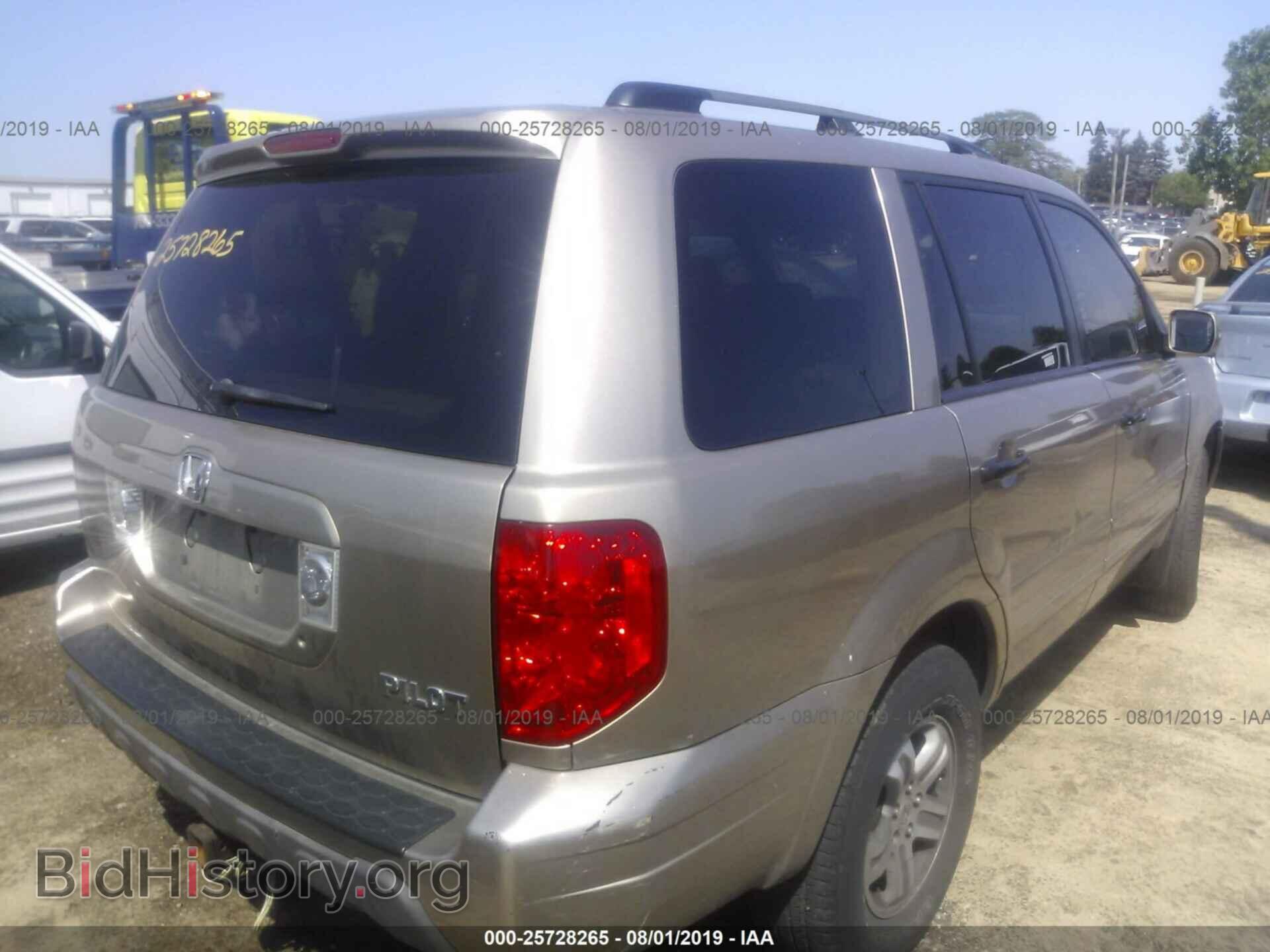 2005 HONDA PILOT - VIN: 2HKYF187X5H556688 - Фото 4