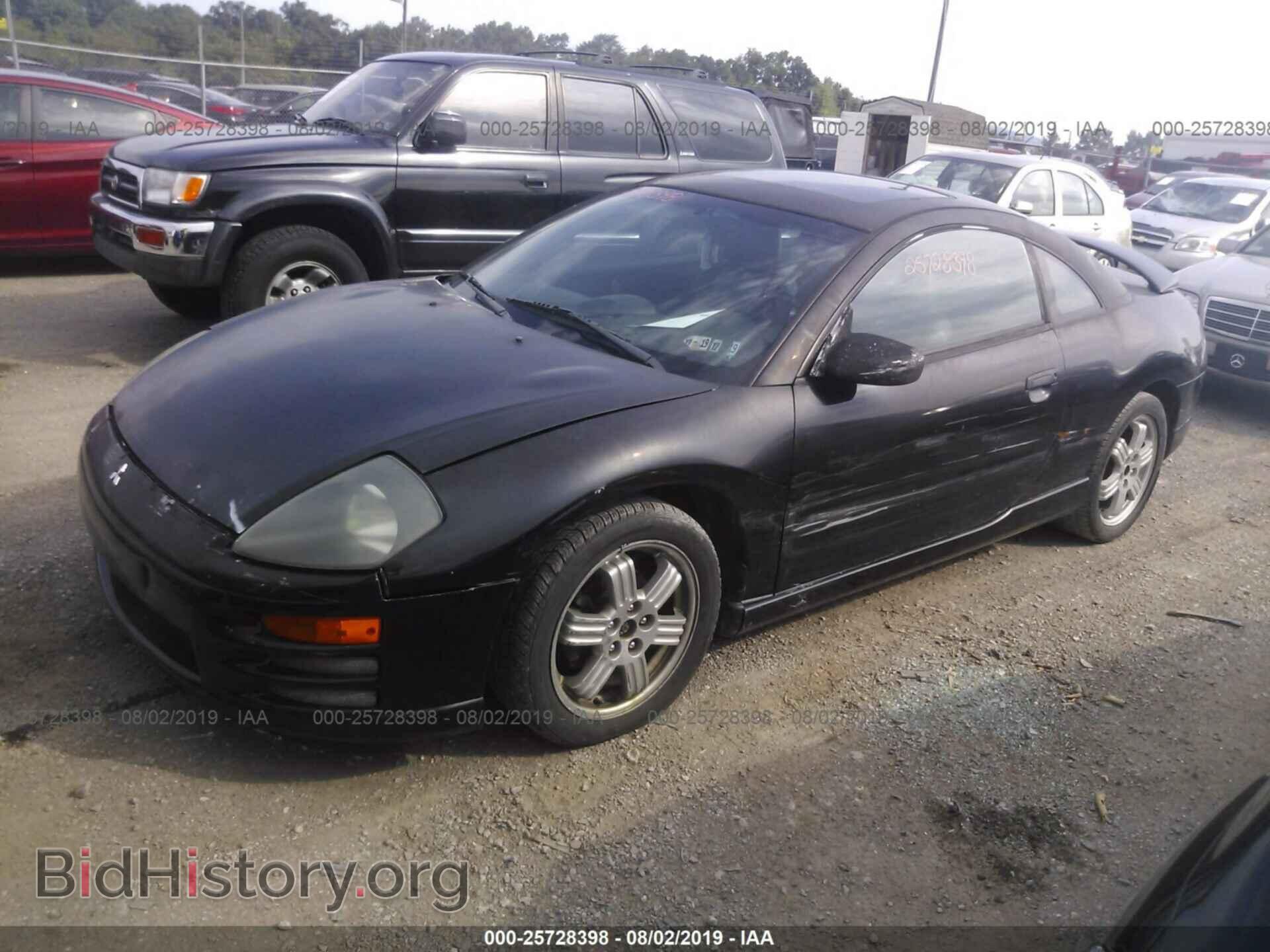 2002 MITSUBISHI ECLIPSE - VIN: 4A3AC84H72E084752 - Photo 2