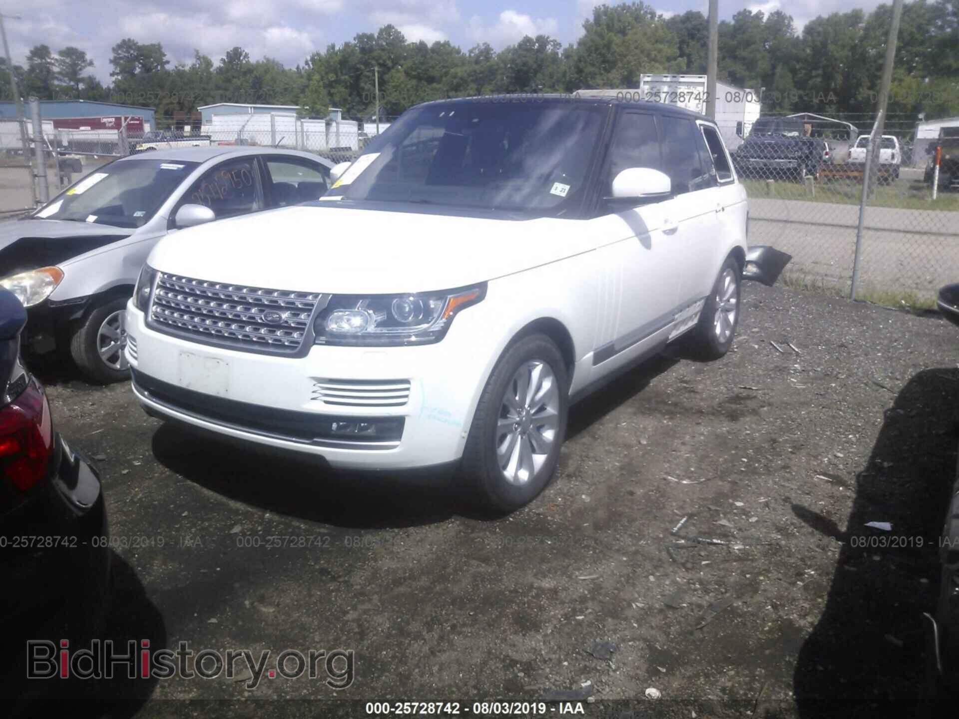 2016 LAND ROVER RANGE ROVER - VIN: SALGS2KF8GA246359 - Фото 2