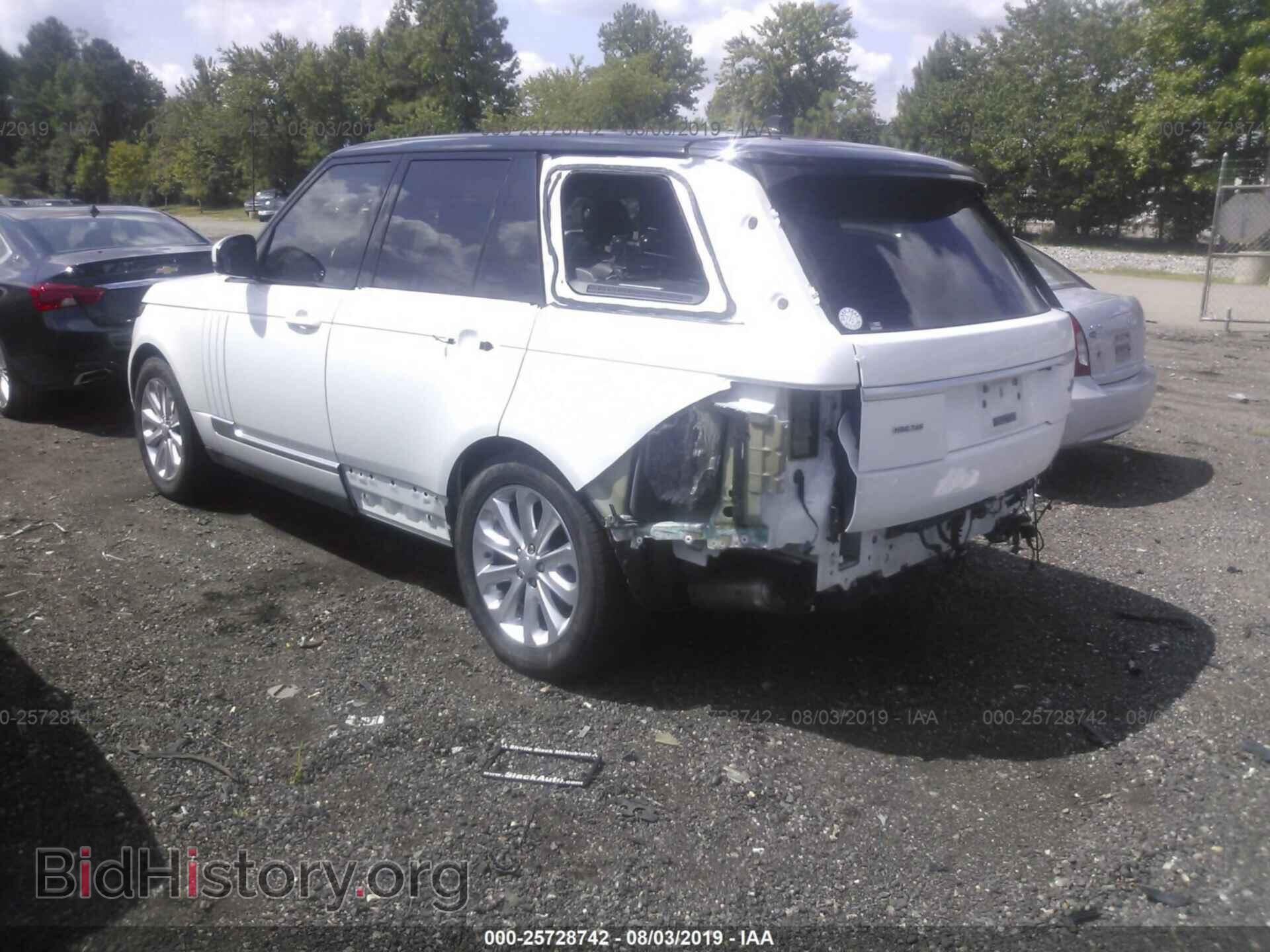 2016 LAND ROVER RANGE ROVER - VIN: SALGS2KF8GA246359 - Фото 3