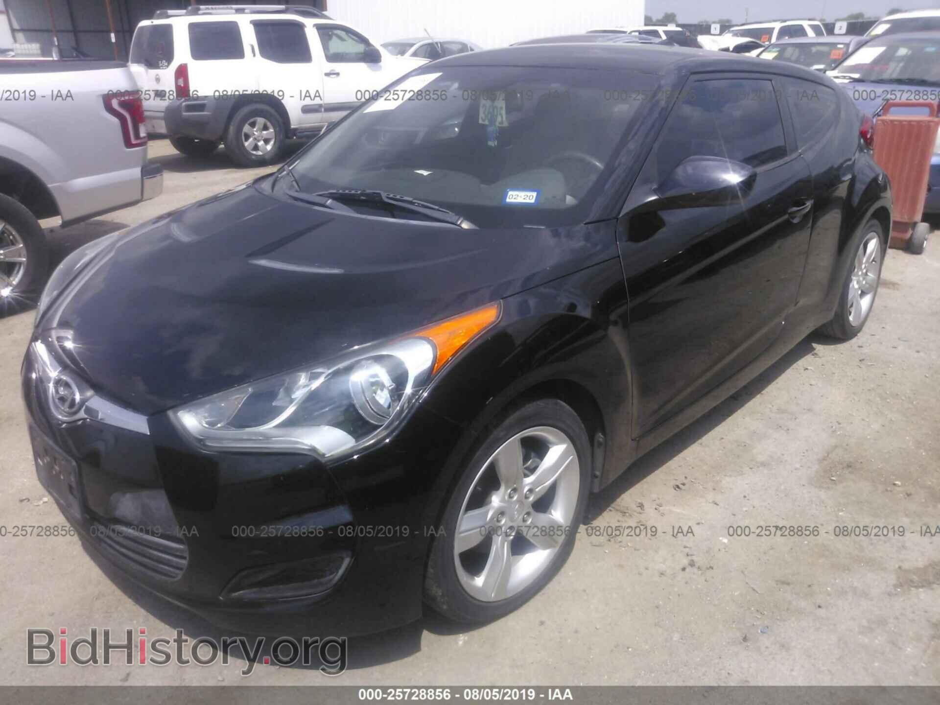 2012 HYUNDAI VELOSTER - VIN: KMHTC6AD4CU079982 - Фото 2