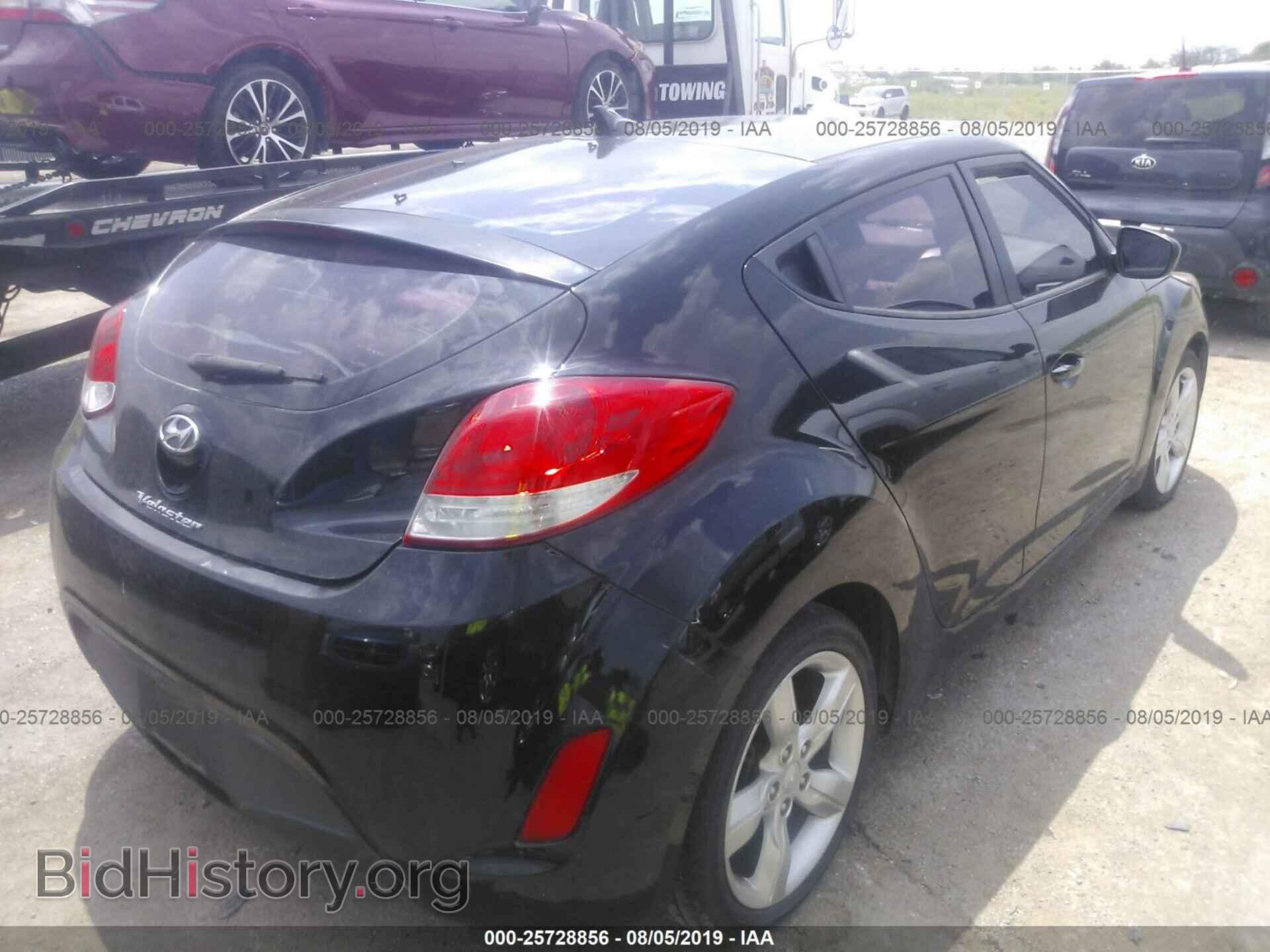 2012 HYUNDAI VELOSTER - VIN: KMHTC6AD4CU079982 - Фото 4