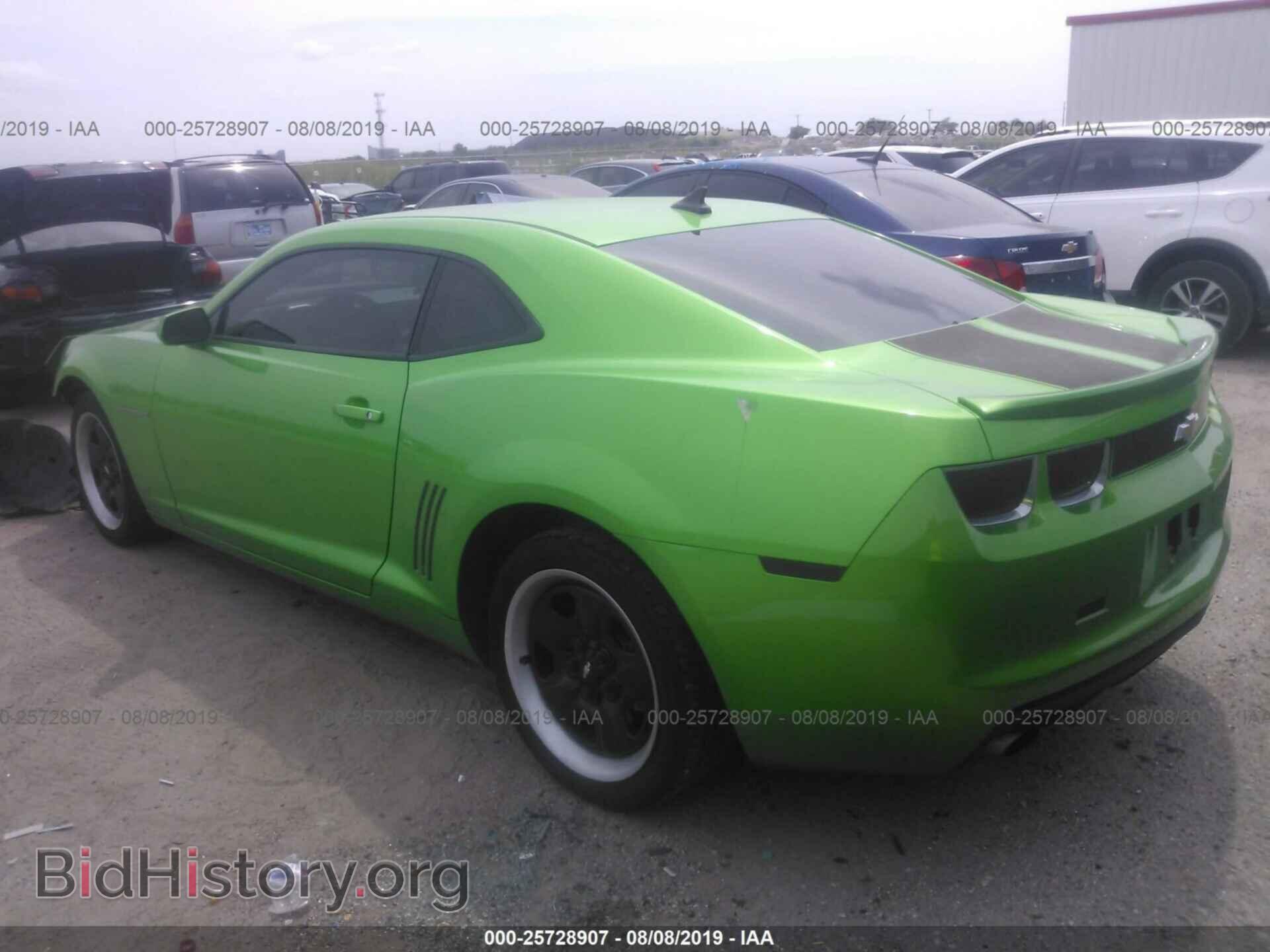2011 CHEVROLET CAMARO - VIN: 2G1FA1ED4B9147593 - Фото 3