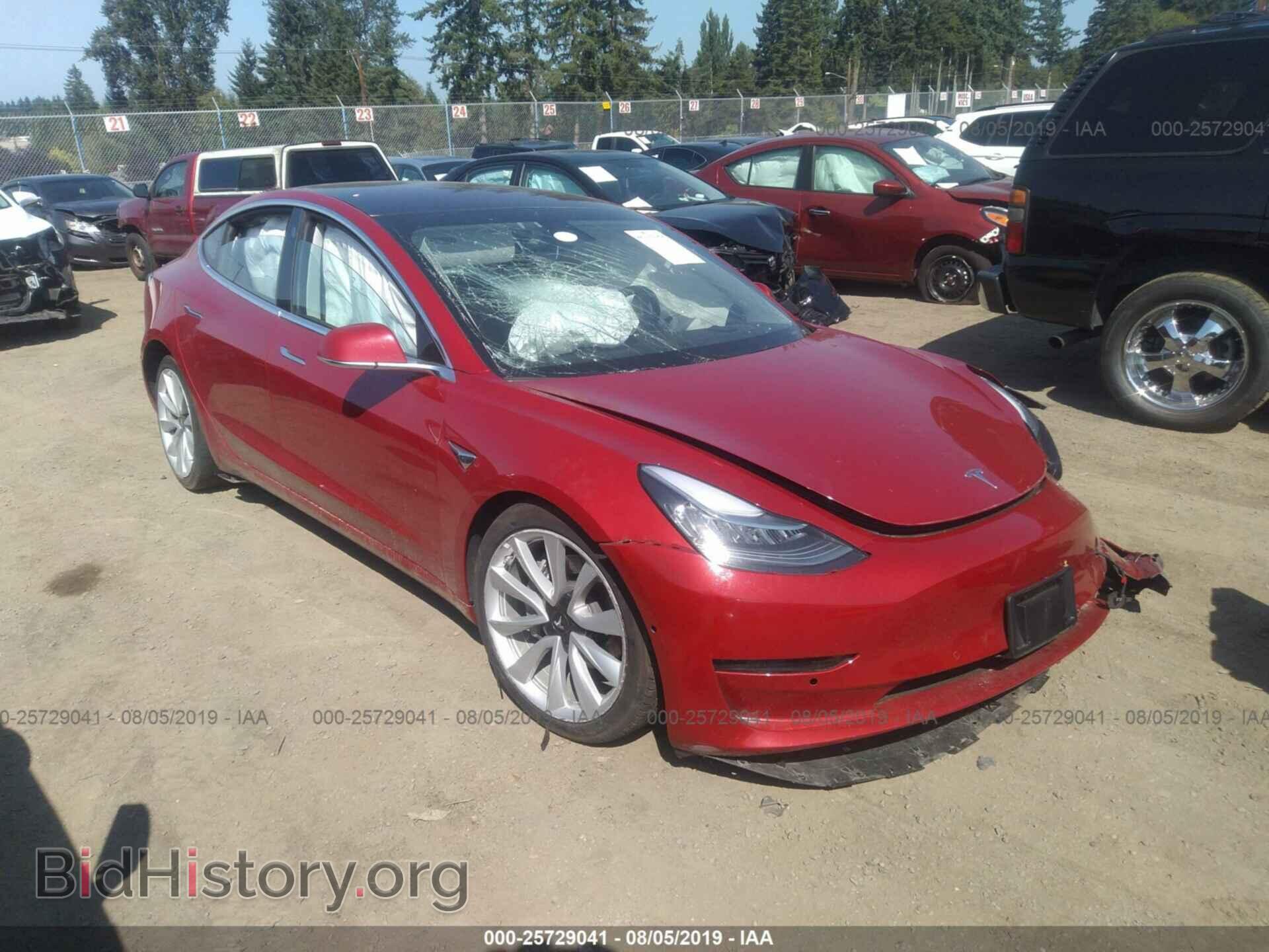 Фотография 5YJ3E1EA3JF032854 - TESLA MODEL 3 2018
