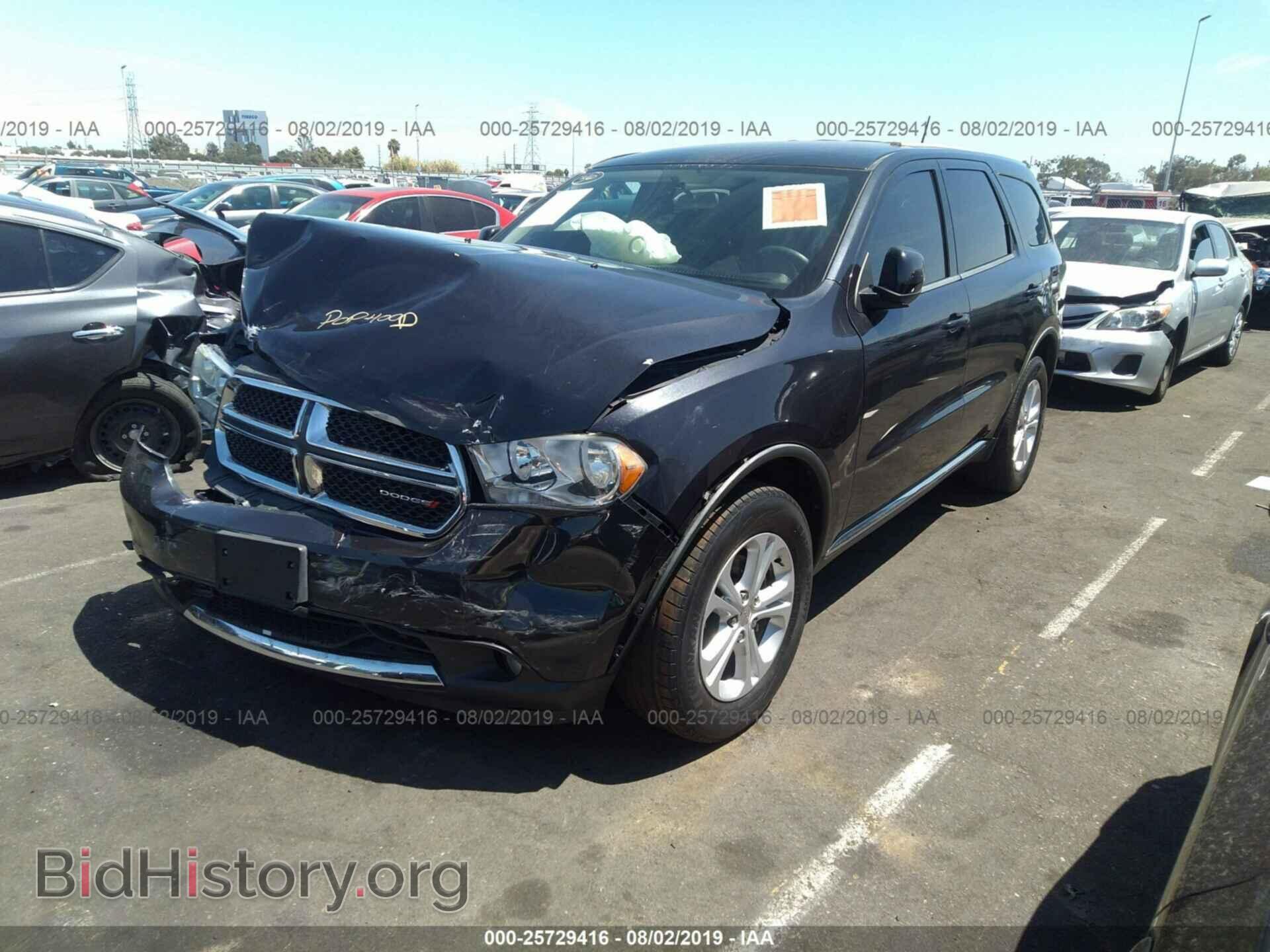 2012 DODGE DURANGO - VIN: 1C4RDHAG9CC321852 - Фото 2