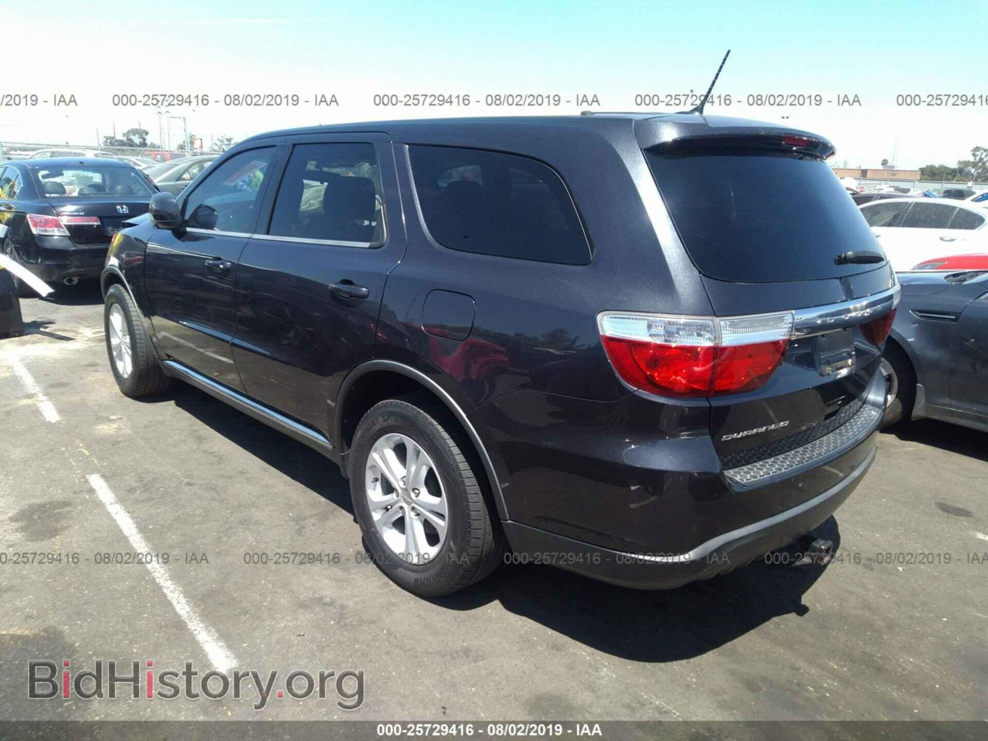2012 DODGE DURANGO - VIN: 1C4RDHAG9CC321852 - Фото 3