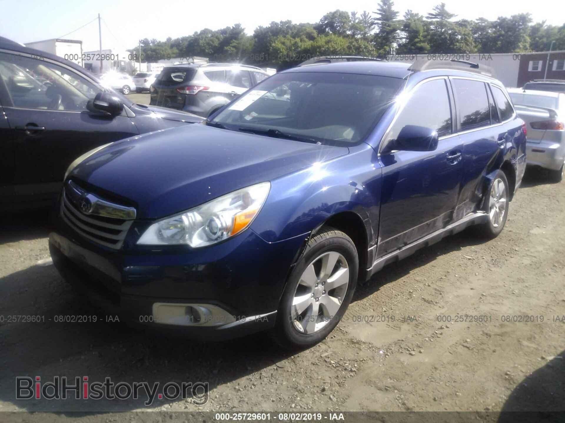2011 SUBARU OUTBACK - VIN: 4S4BRBGC0B3419974 - Фото 2