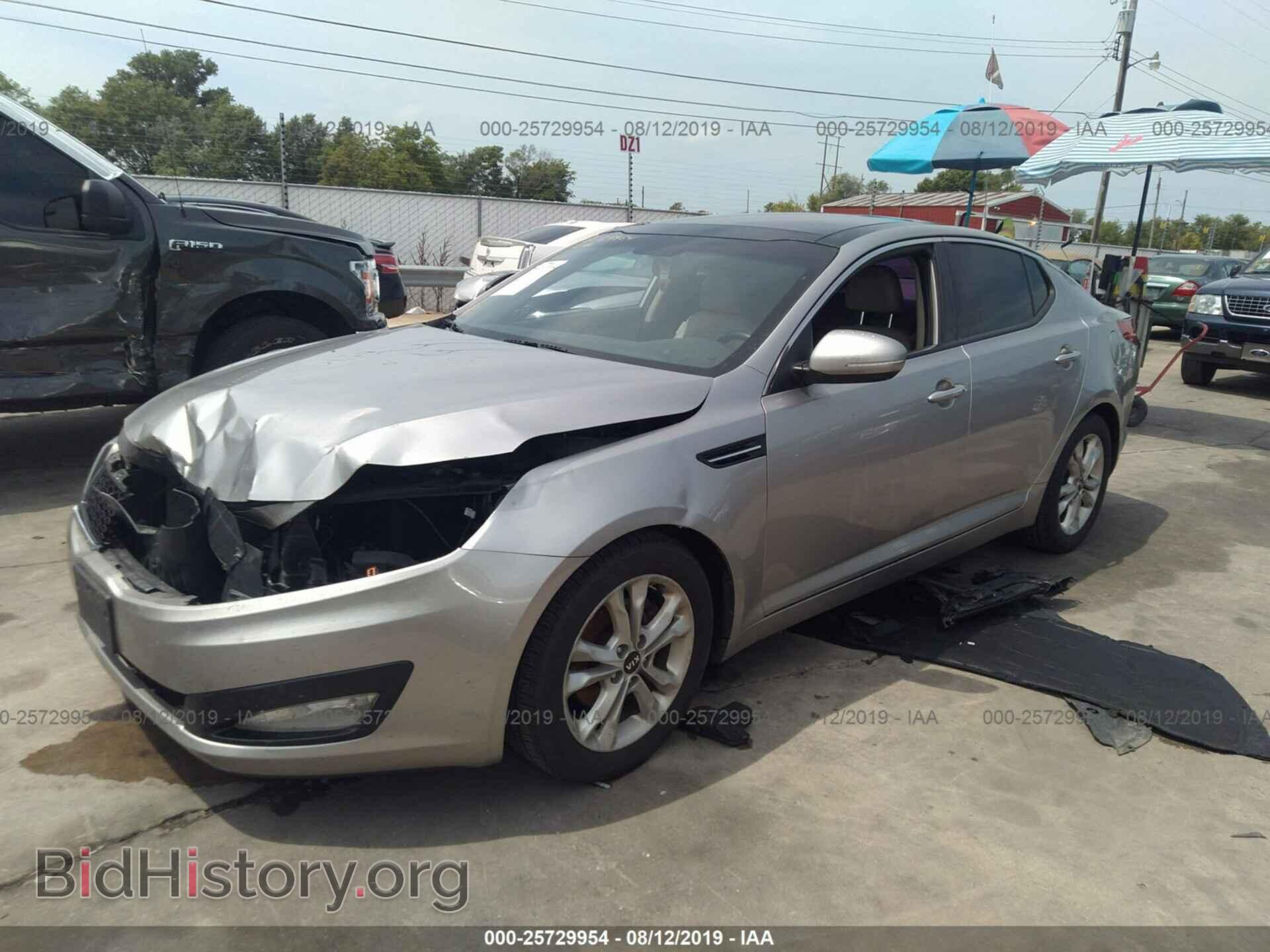 2011 KIA OPTIMA - VIN: KNAGN4A77B5122134 - Фото 2
