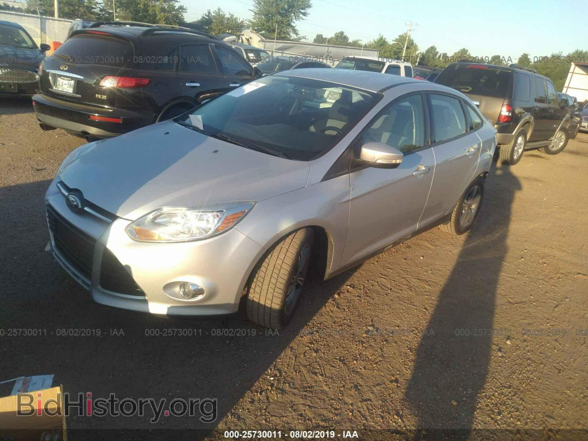 2014 FORD FOCUS - VIN: 1FADP3F25EL262664 - Фото 2