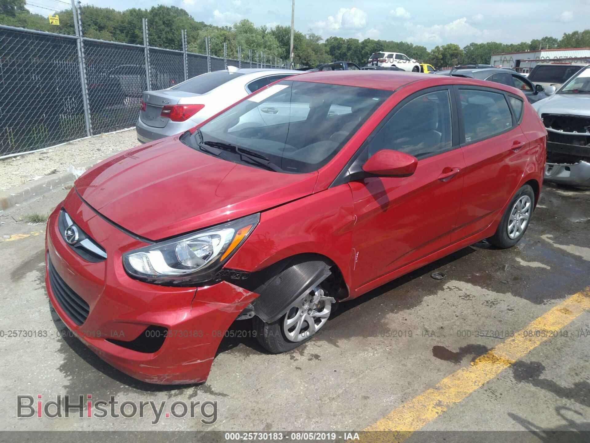 2014 HYUNDAI ACCENT - VIN: KMHCT5AE7EU195540 - Фото 2