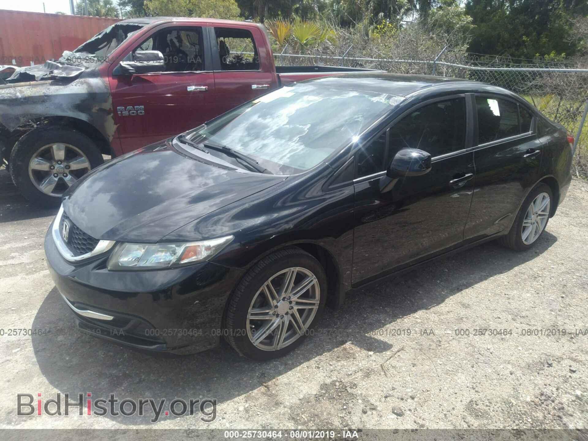 2013 HONDA CIVIC - VIN: 19XFB2F59DE035667 - Фото 2