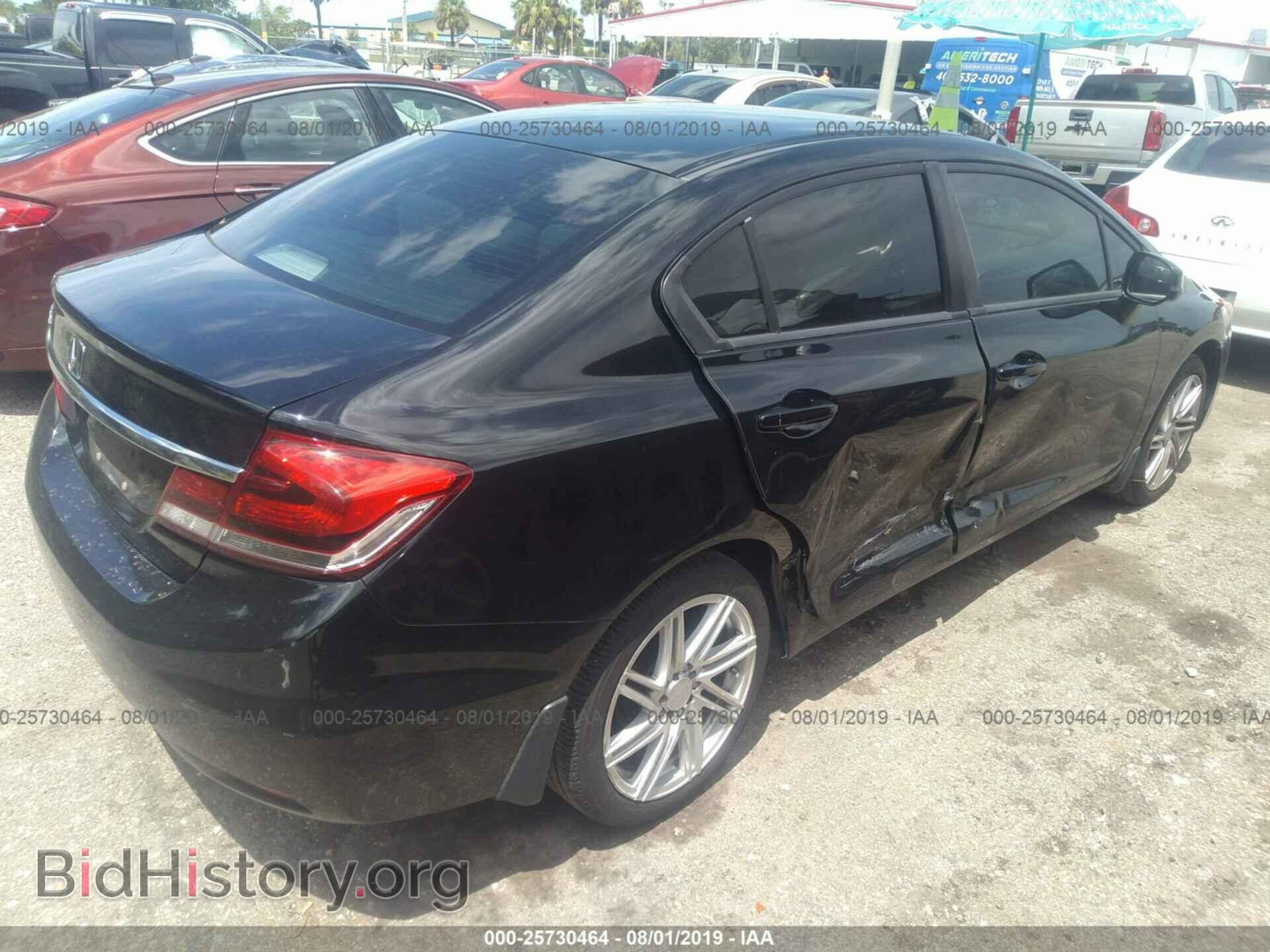 2013 HONDA CIVIC - VIN: 19XFB2F59DE035667 - Фото 4