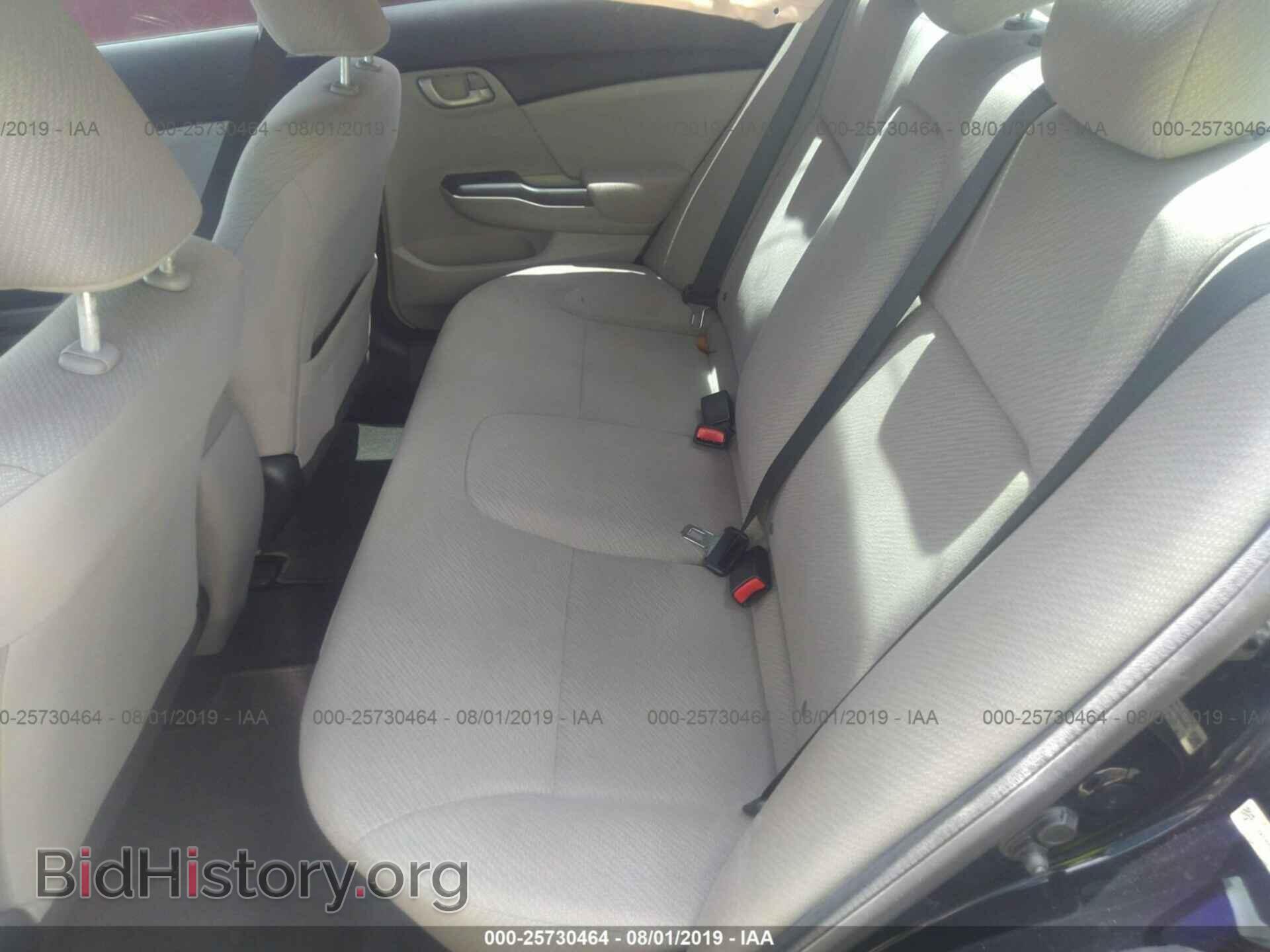 2013 HONDA CIVIC - VIN: 19XFB2F59DE035667 - Фото 8
