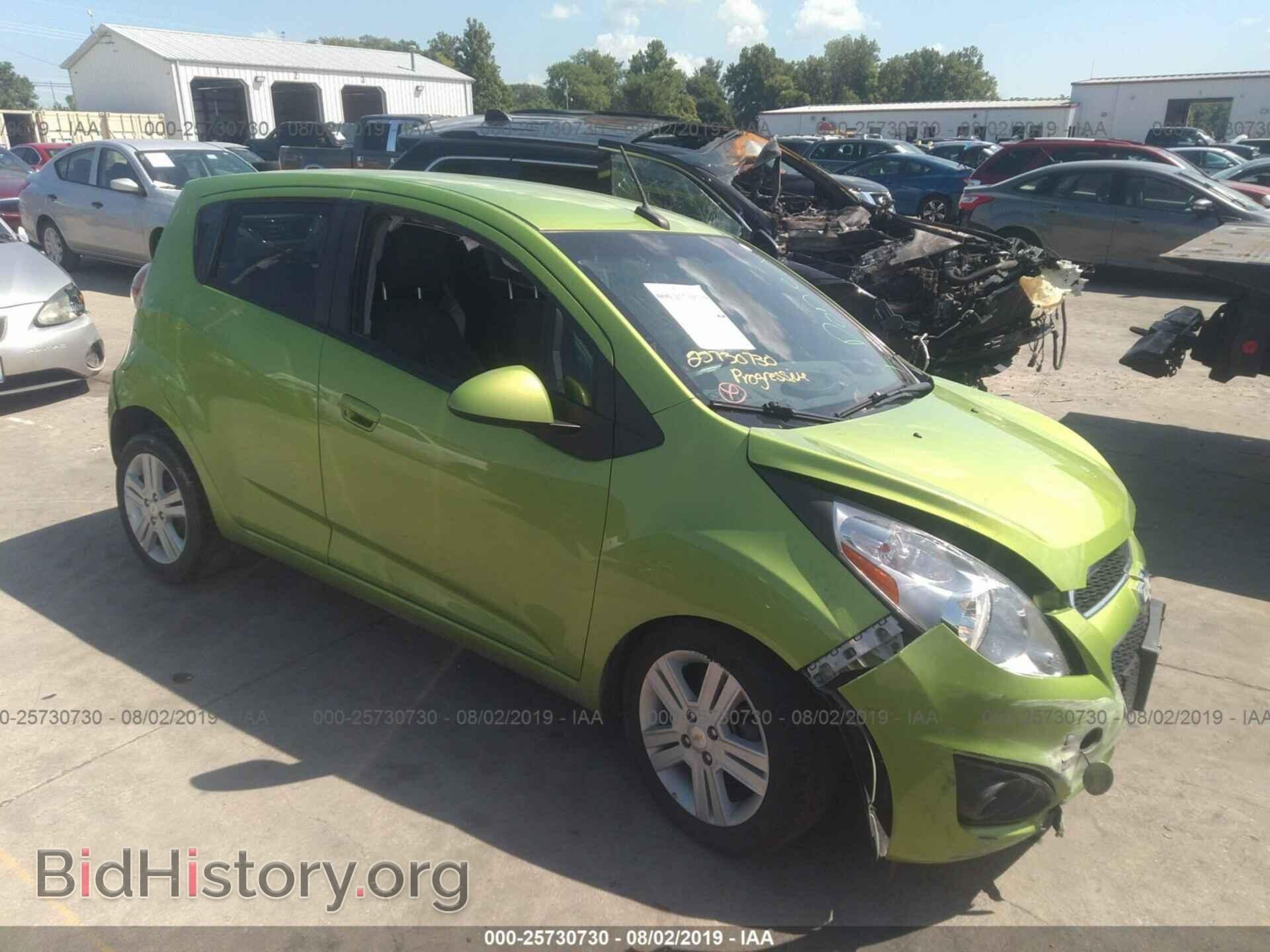 Фотография KL8CC6S96EC548117 - CHEVROLET SPARK 2014