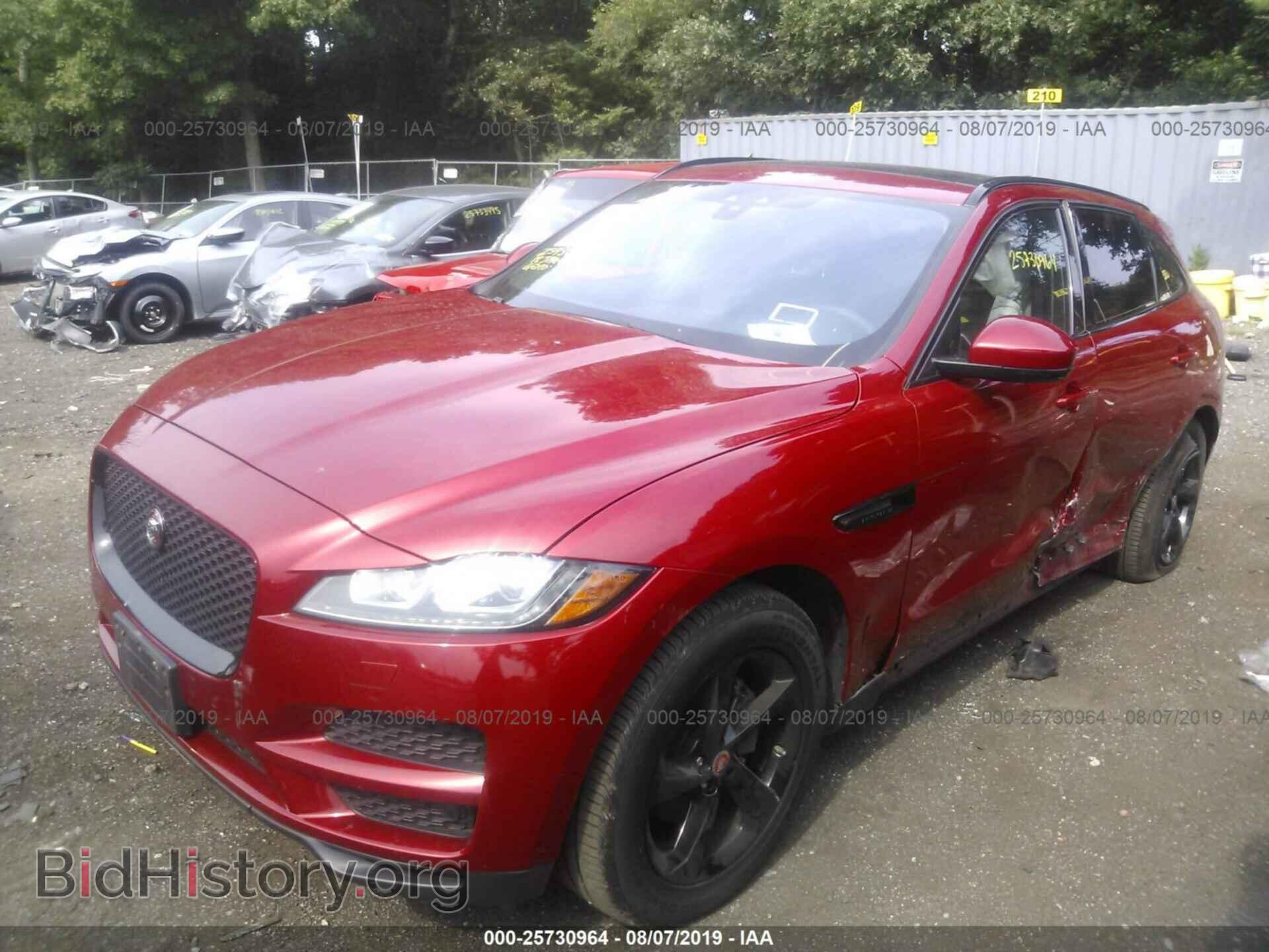 2018 JAGUAR F-PACE - VIN: SADCJ2FX5JA251607 - Фото 2