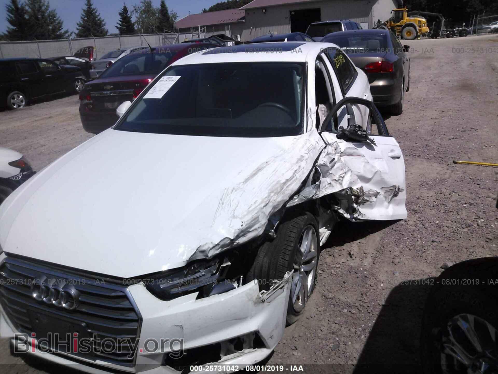 2017 AUDI A4 - VIN: WAUDNAF42HN045245 - Фото 2