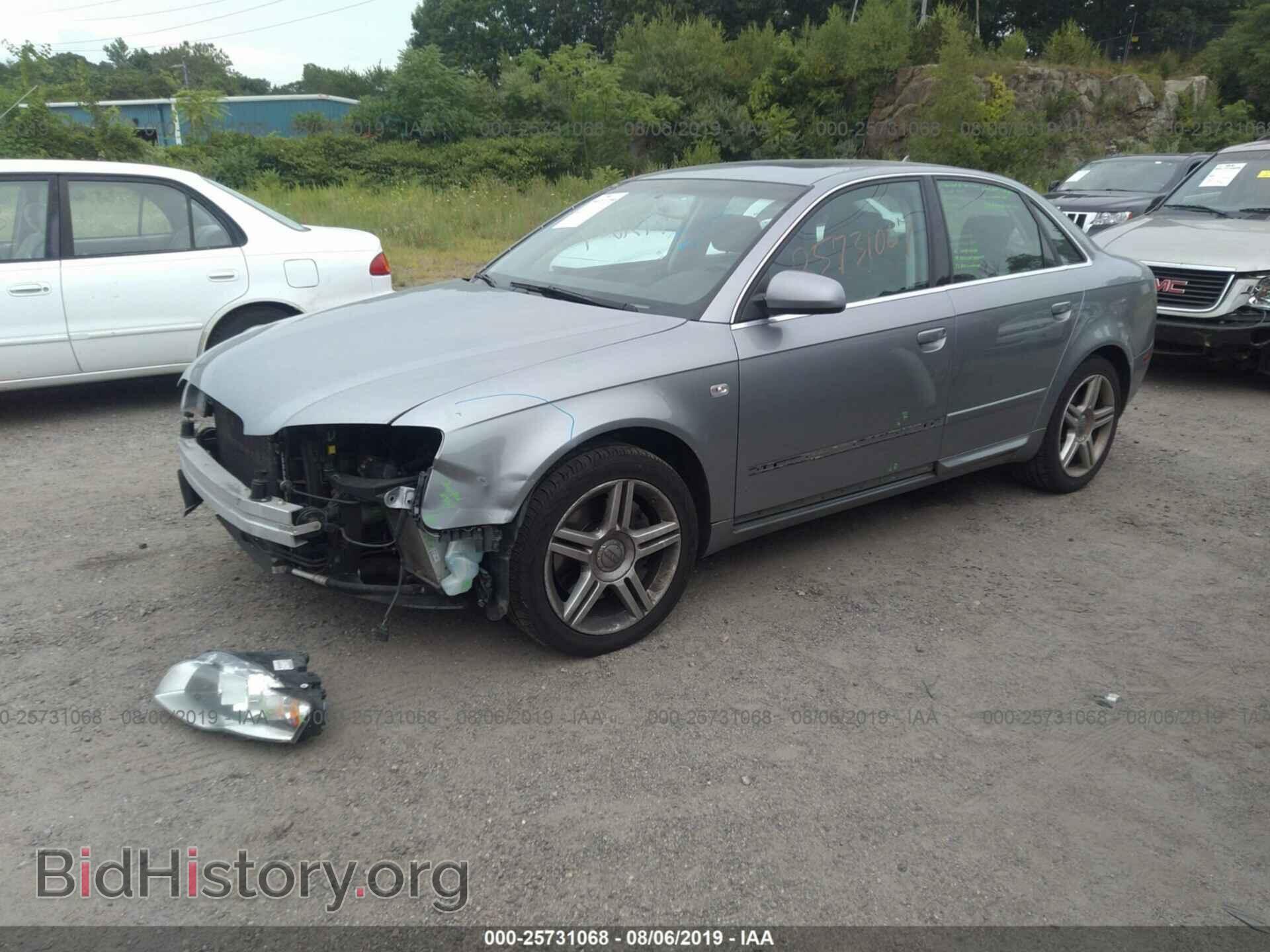 2008 AUDI A4 - VIN: WAUDF78EX8A081262 - Фото 2