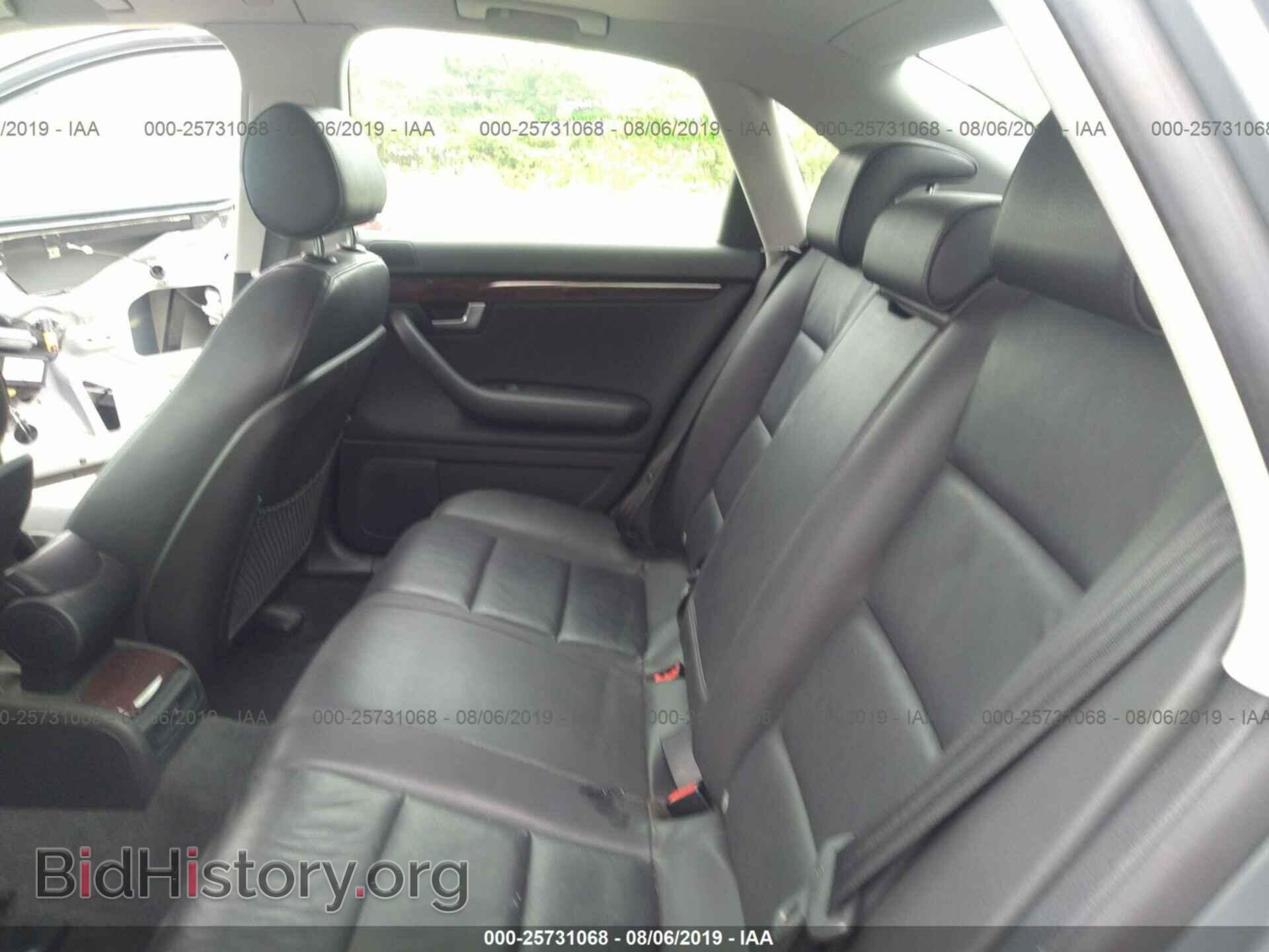 2008 AUDI A4 - VIN: WAUDF78EX8A081262 - Фото 8