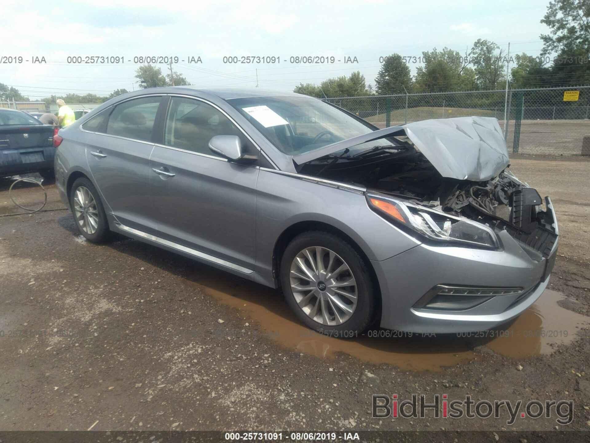 Photo 5NPE34AF9FH235323 - HYUNDAI SONATA 2015