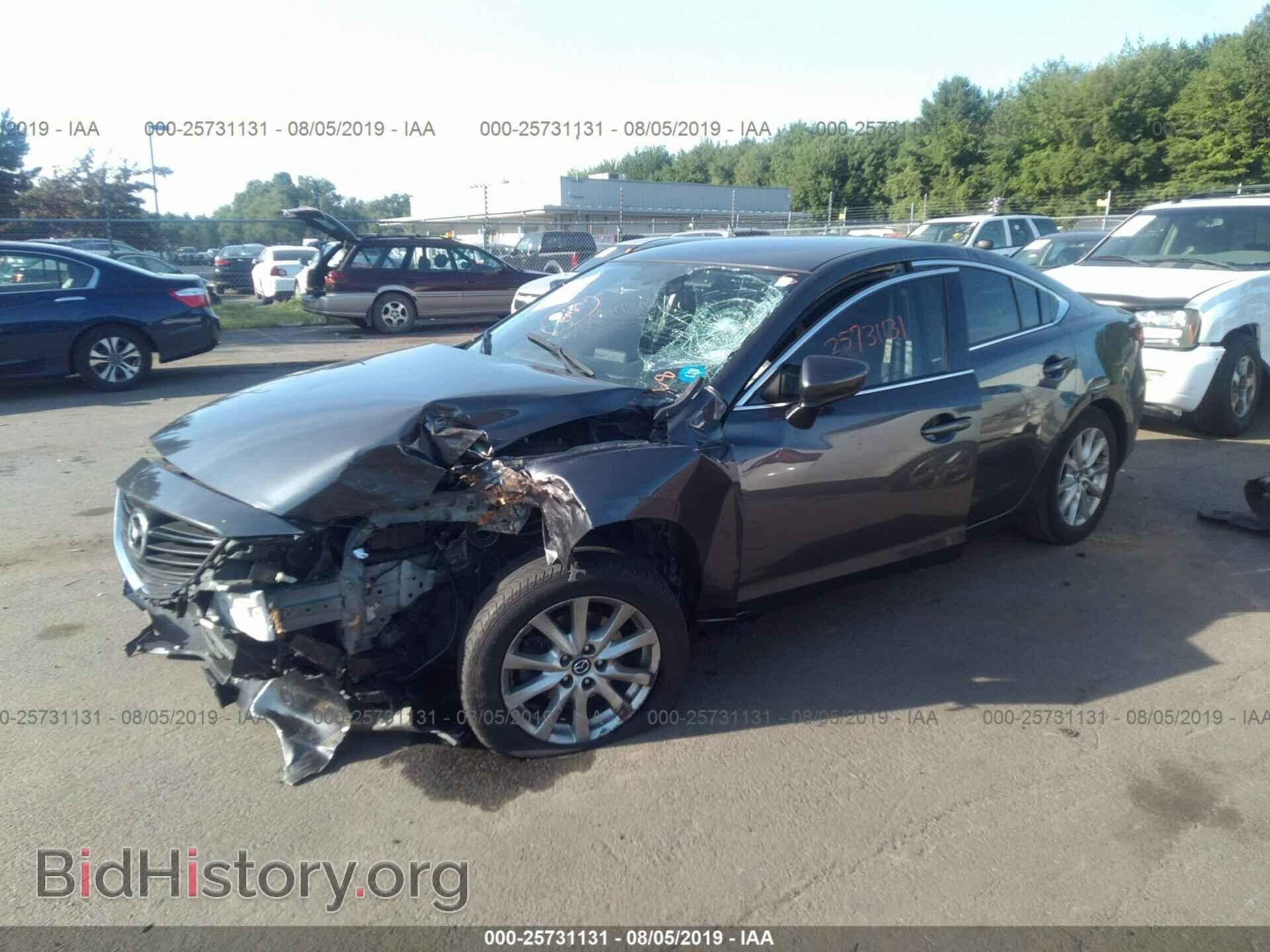 2016 MAZDA 6 - VIN: JM1GJ1U53G1474276 - Фото 2
