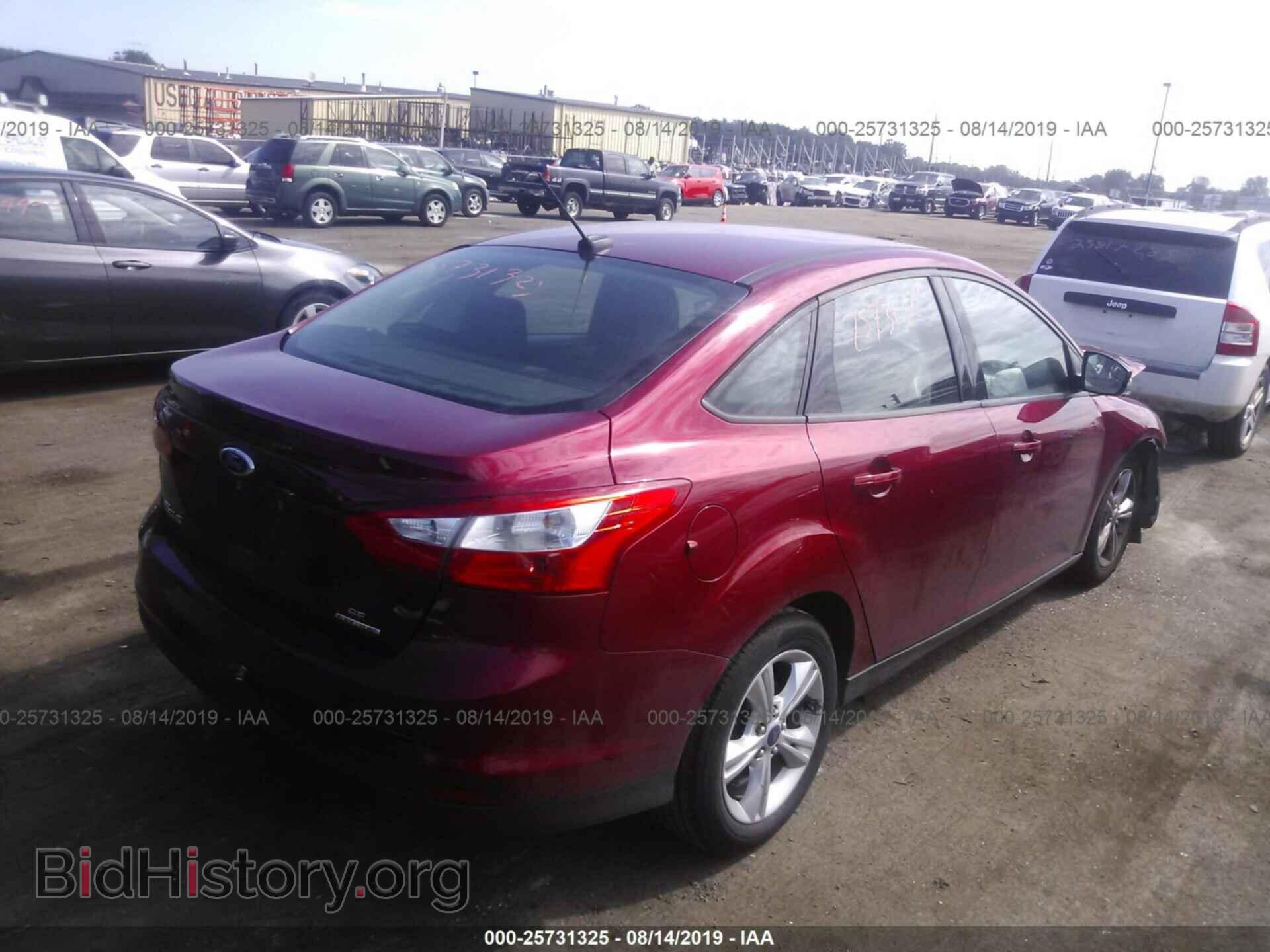 2013 FORD FOCUS - VIN: 1FADP3F22DL306702 - Фото 4