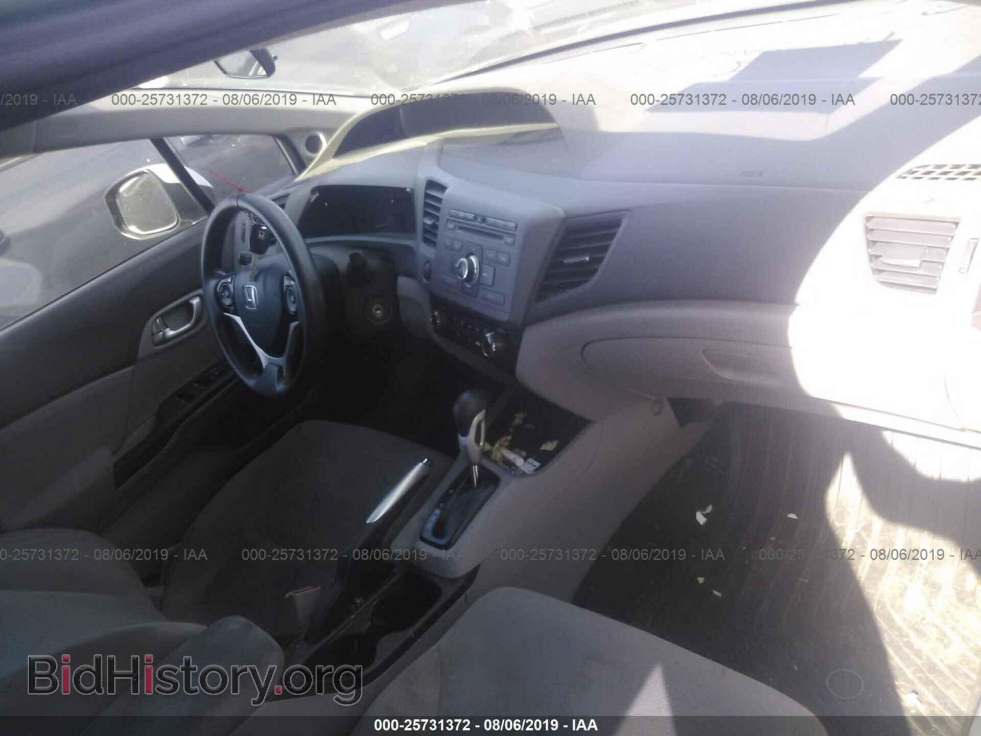 2012 HONDA CIVIC - VIN: 2HGFB2F8XCH549610 - Фото 5