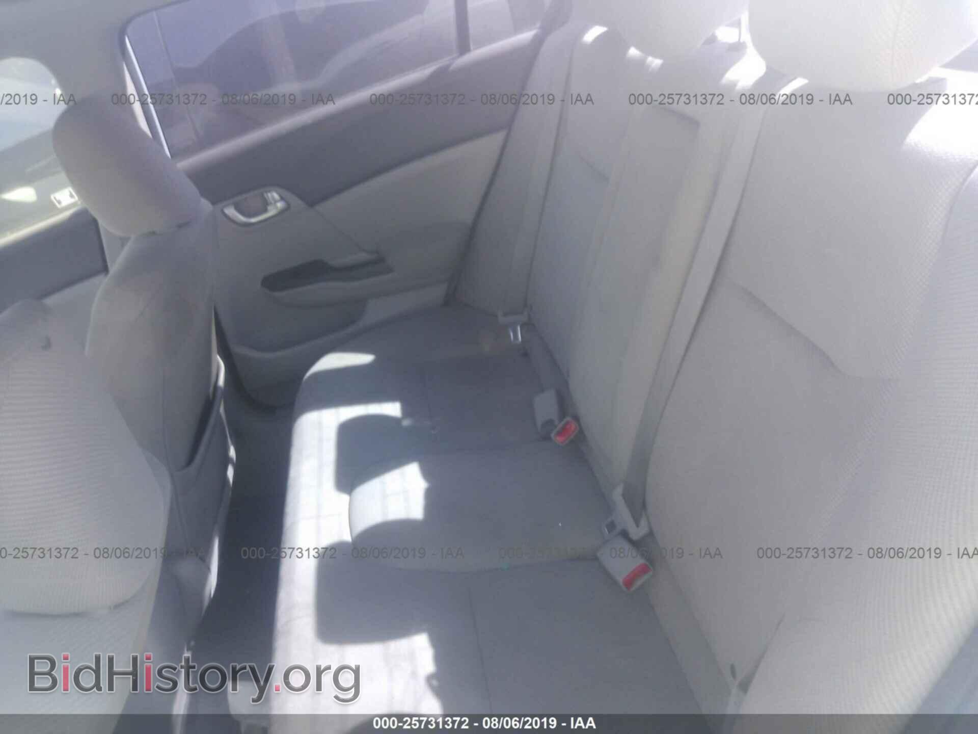 2012 HONDA CIVIC - VIN: 2HGFB2F8XCH549610 - Фото 8