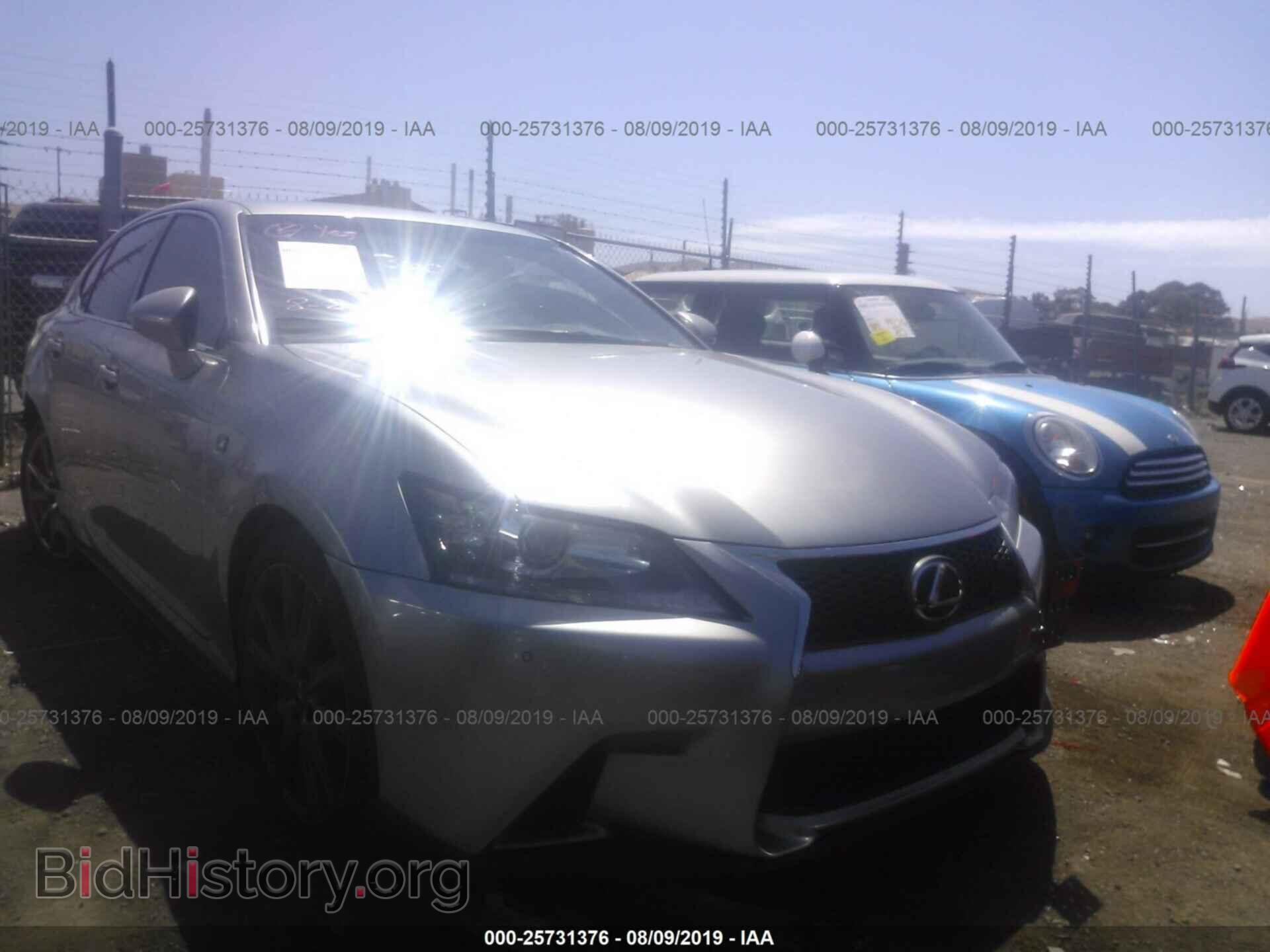 Фотография JTHBE1BL0FA016644 - LEXUS GS 2015