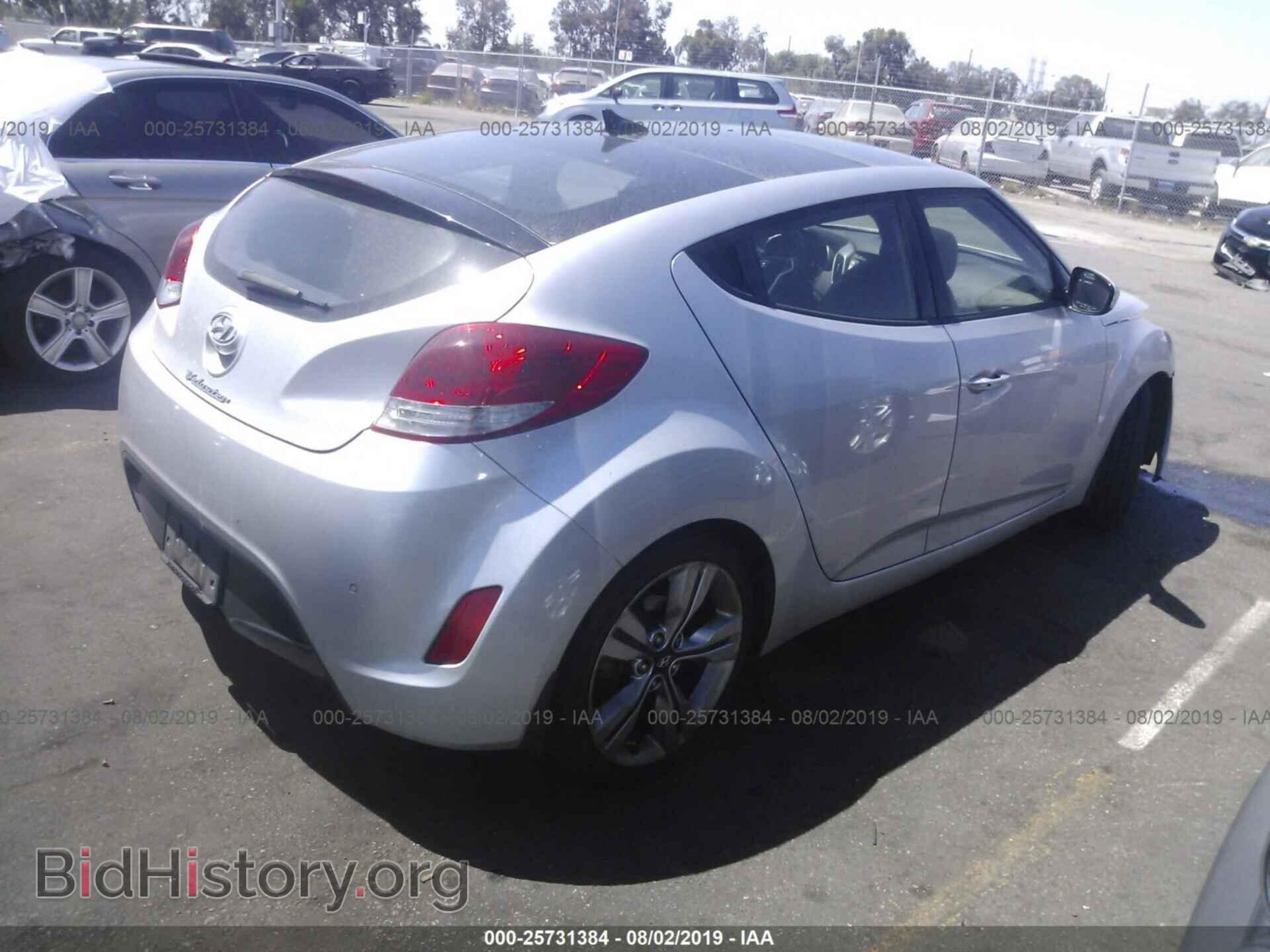 2013 HYUNDAI VELOSTER - VIN: KMHTC6AD6DU110134 - Фото 4