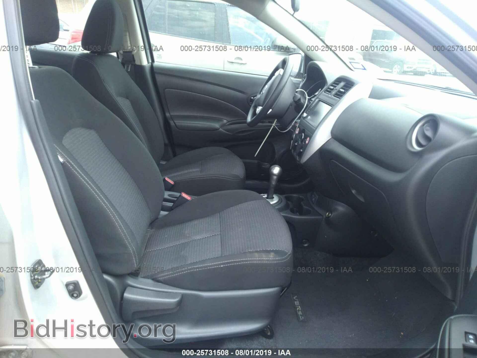 2019 NISSAN VERSA - VIN: 3N1CN7AP6KL862716 - Фото 5
