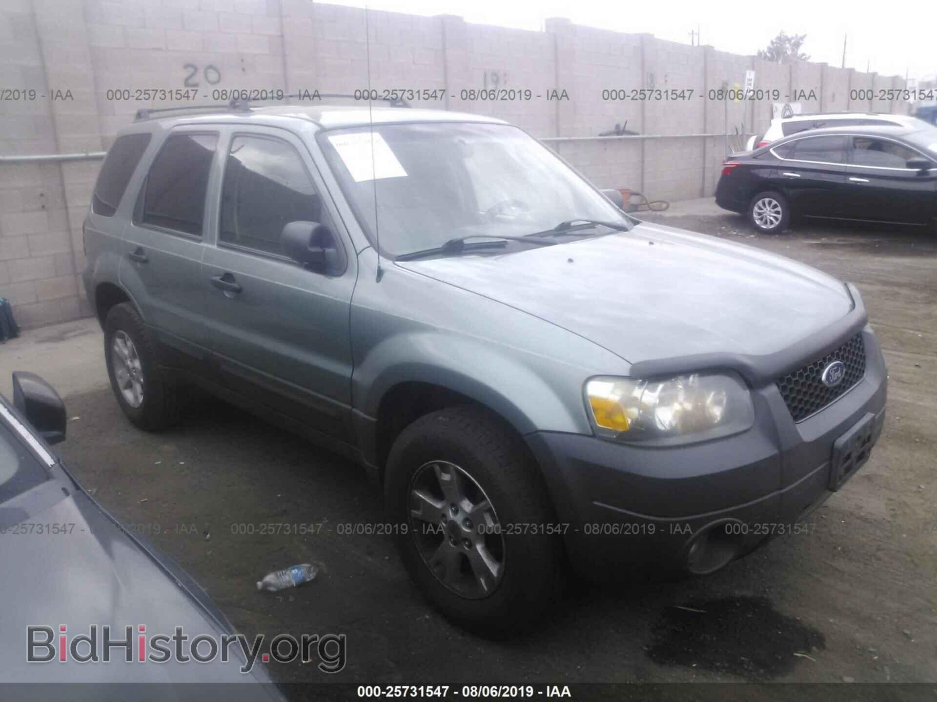 Photo 1FMCU03145KD85205 - FORD ESCAPE 2005