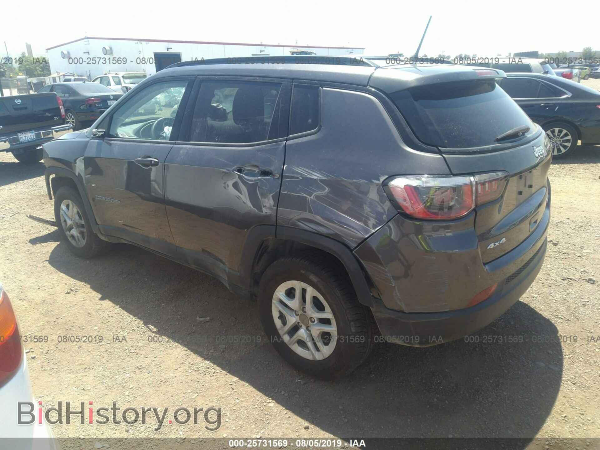 2017 JEEP COMPASS - VIN: 3C4NJDAB2HT642101 - Фото 3