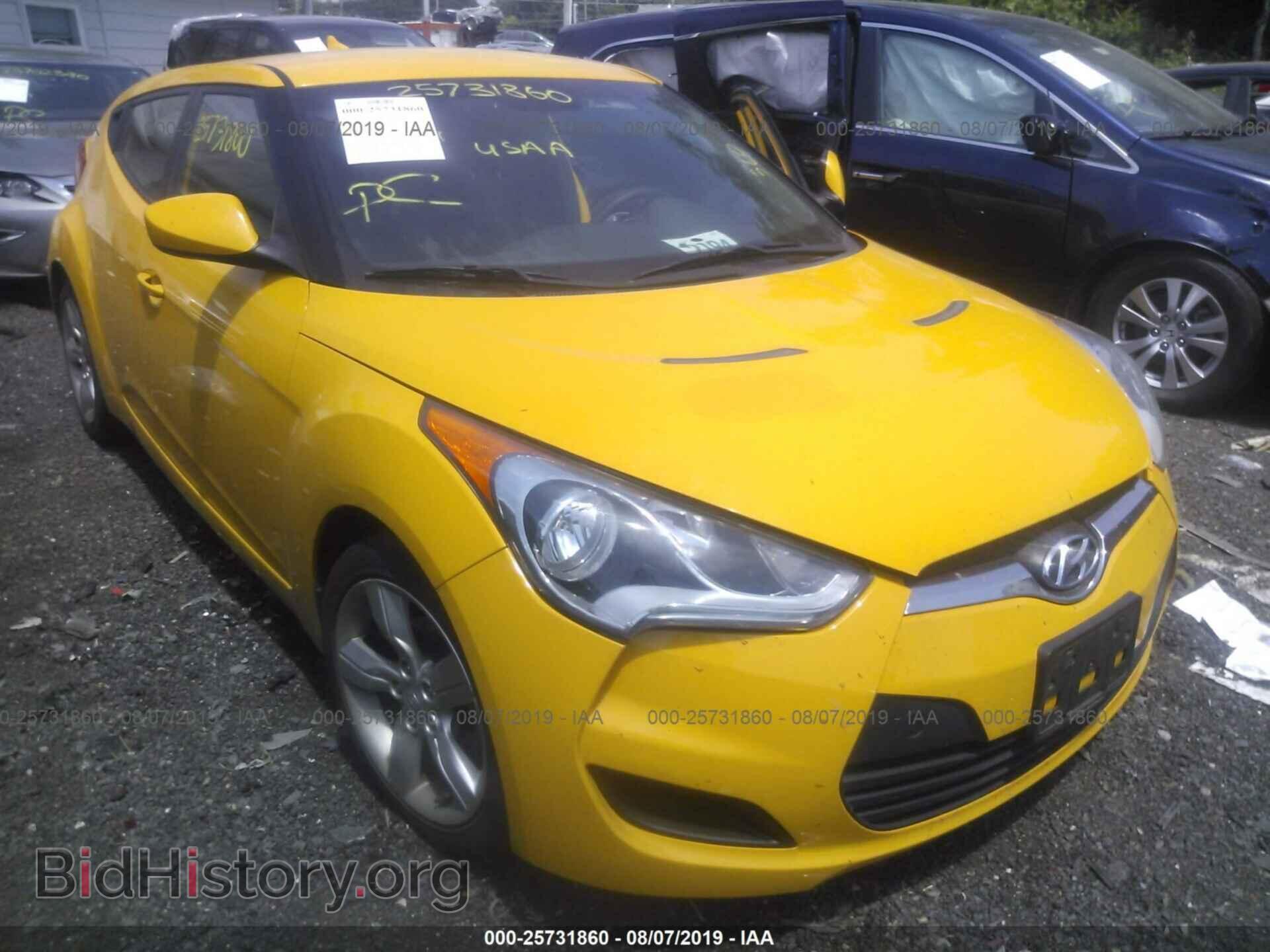 Photo KMHTC6AD5EU212669 - HYUNDAI VELOSTER 2014