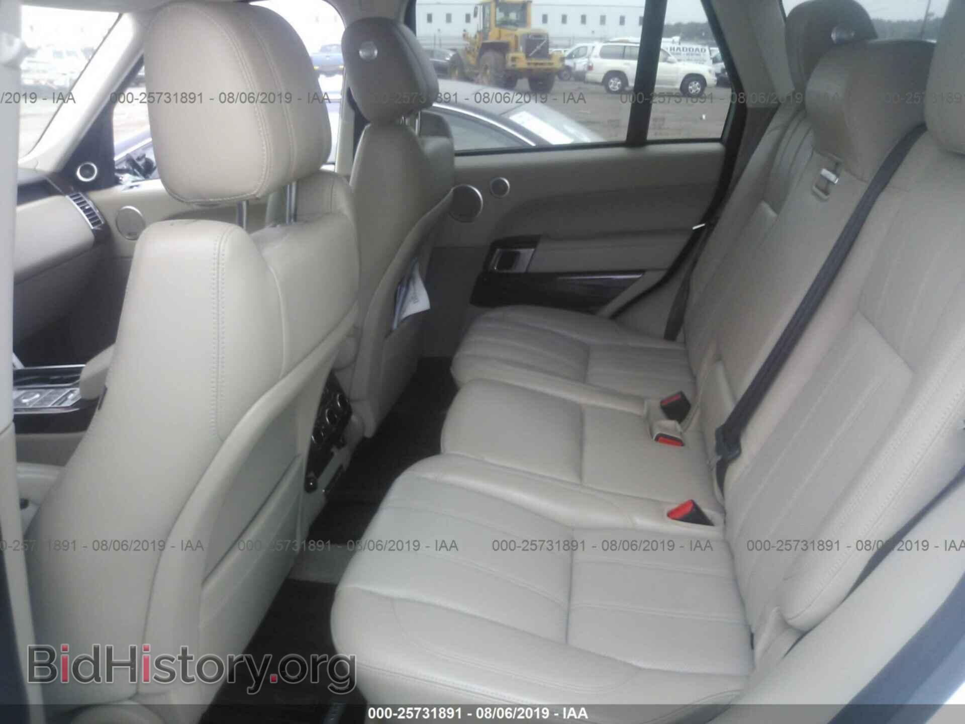2016 LAND ROVER RANGE ROVER - VIN: SALGS2KF9GA317357 - Фото 8
