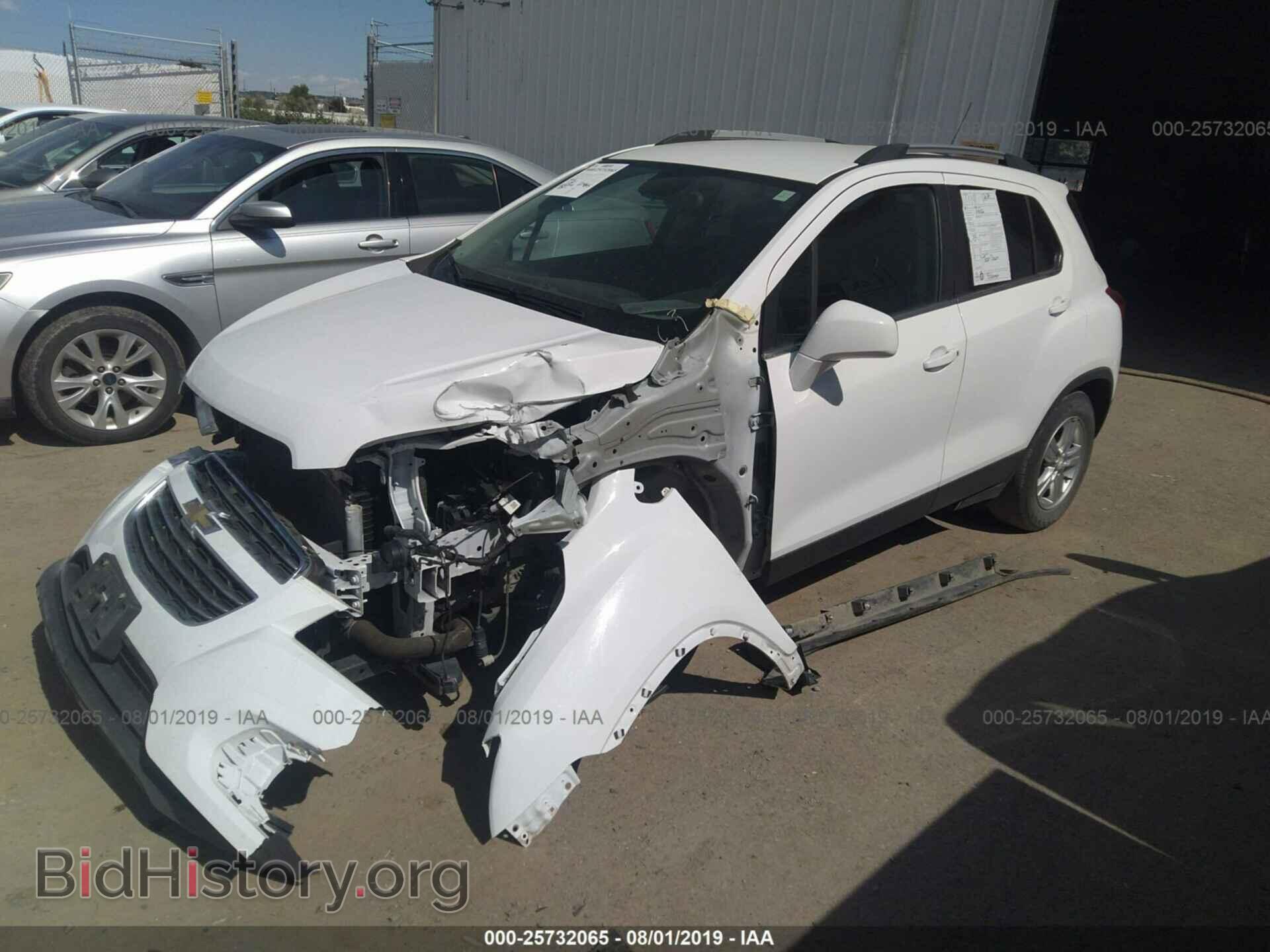 2015 CHEVROLET TRAX - VIN: 3GNCJLSB8FL226526 - Фото 2