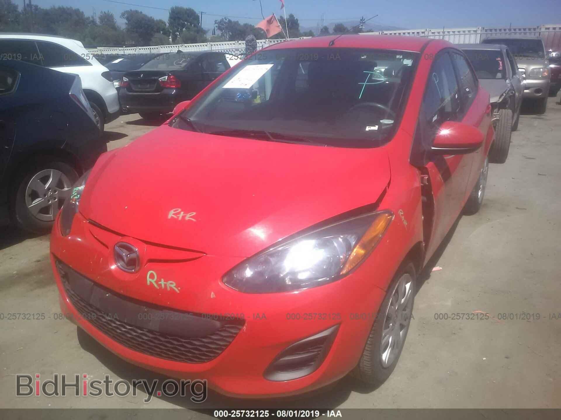 2014 MAZDA MAZDA2 - VIN: JM1DE1KZXE0186593 - Фото 6