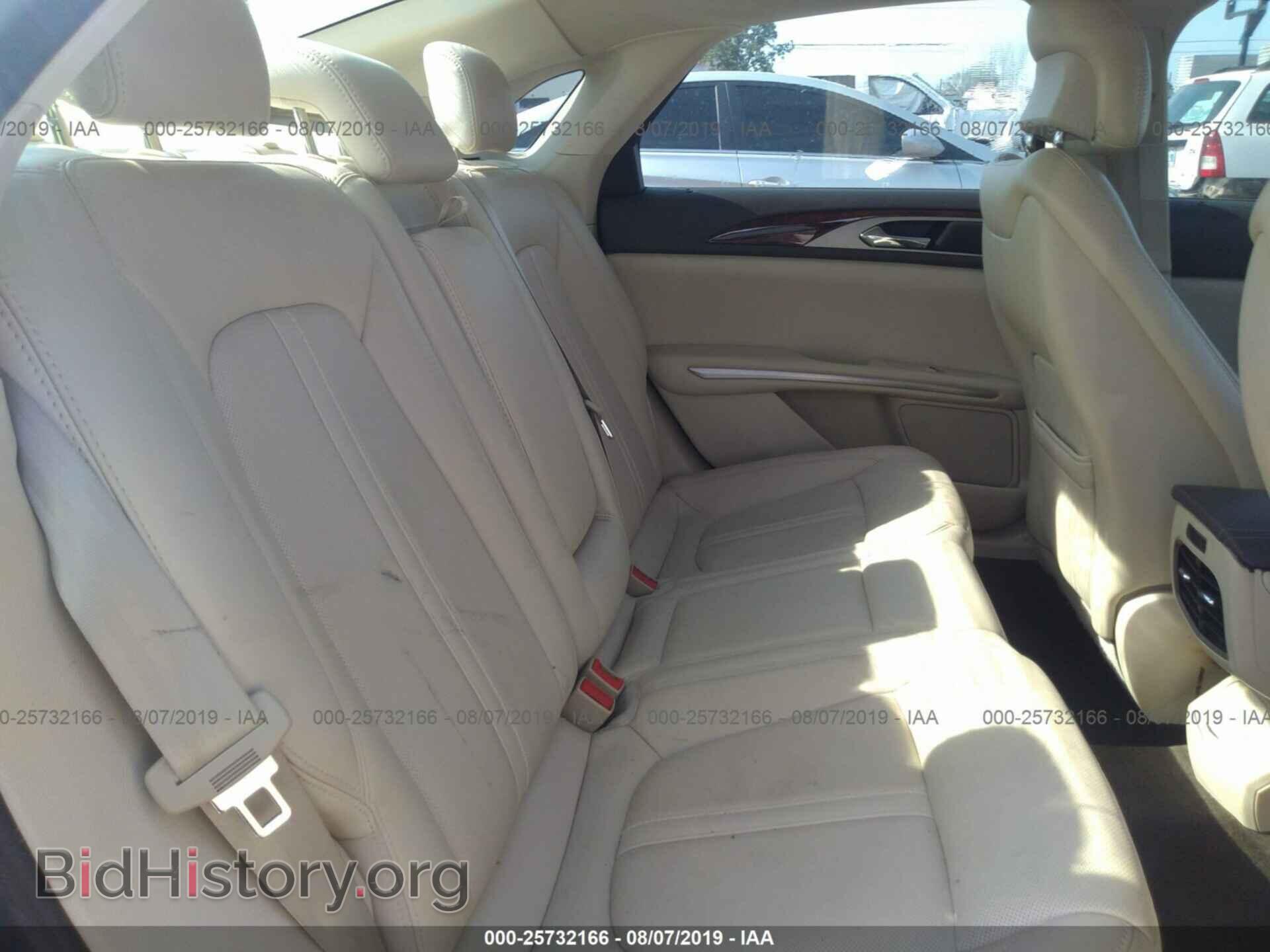 2014 LINCOLN MKZ - VIN: 3LN6L2GK6ER808201 - Фото 8