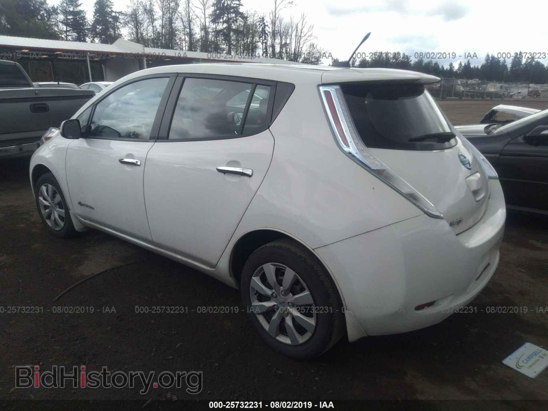2013 NISSAN LEAF - VIN: 1N4AZ0CP6DC424182 - Фото 3
