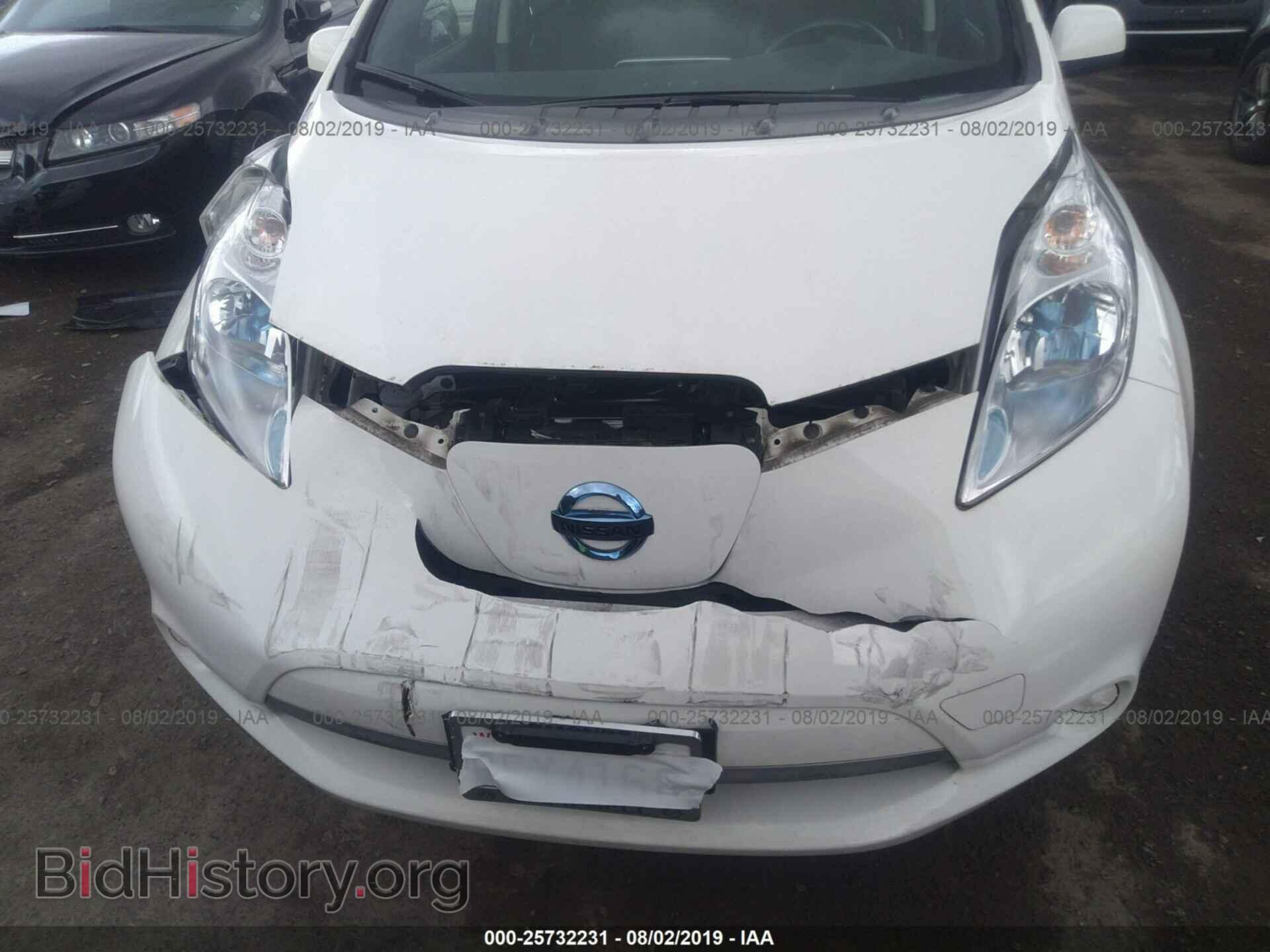2013 NISSAN LEAF - VIN: 1N4AZ0CP6DC424182 - Фото 6