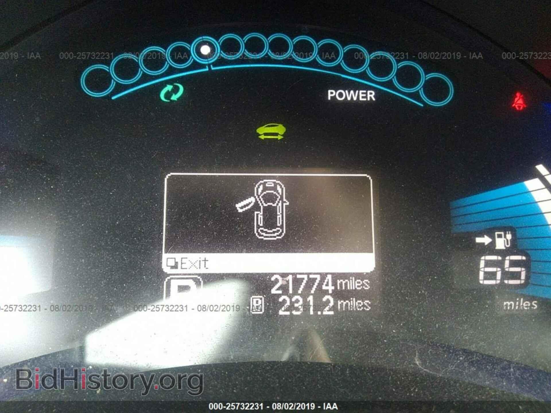 2013 NISSAN LEAF - VIN: 1N4AZ0CP6DC424182 - Фото 7