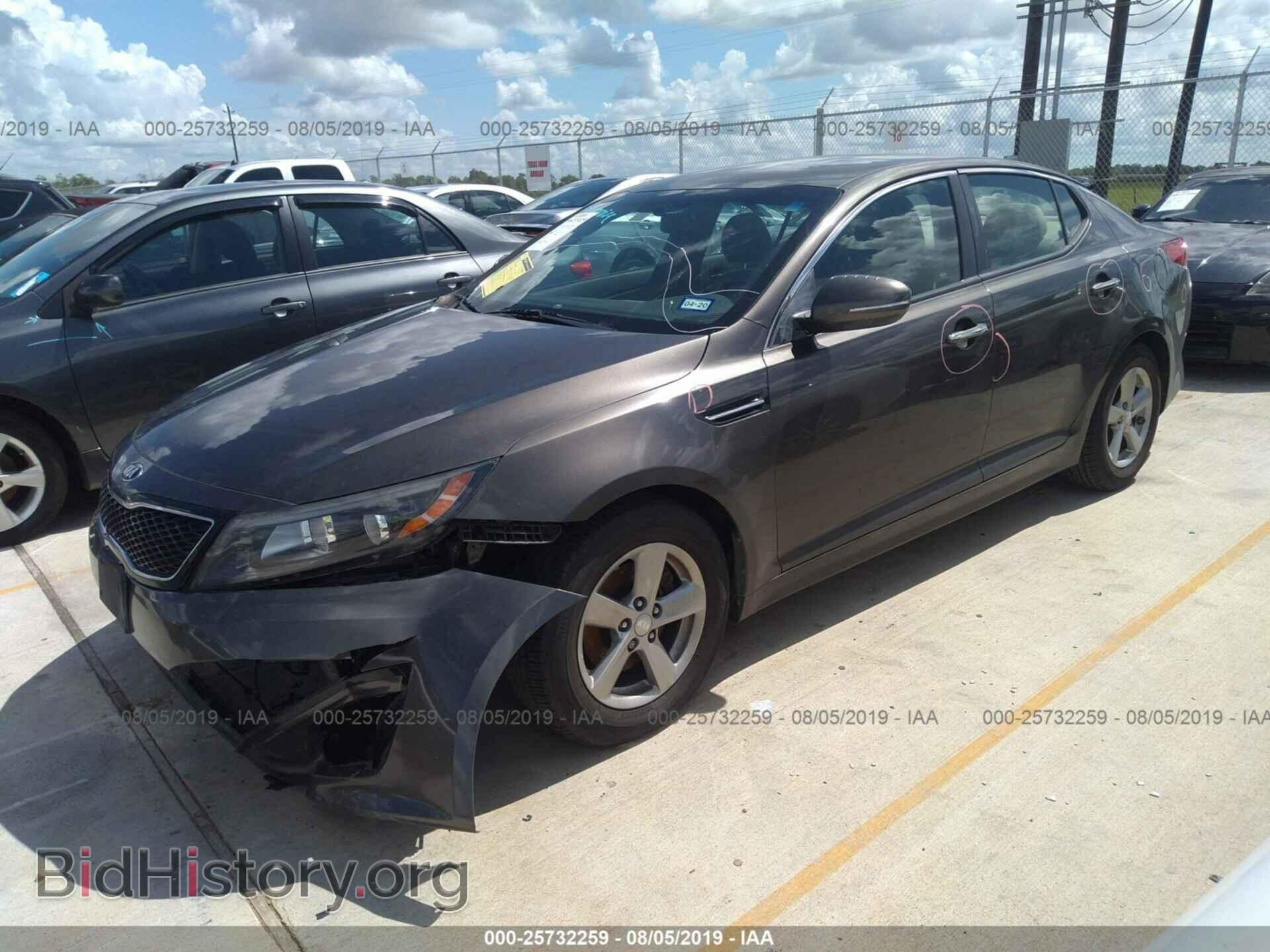 2014 KIA OPTIMA - VIN: 5XXGM4A79EG296065 - Фото 2