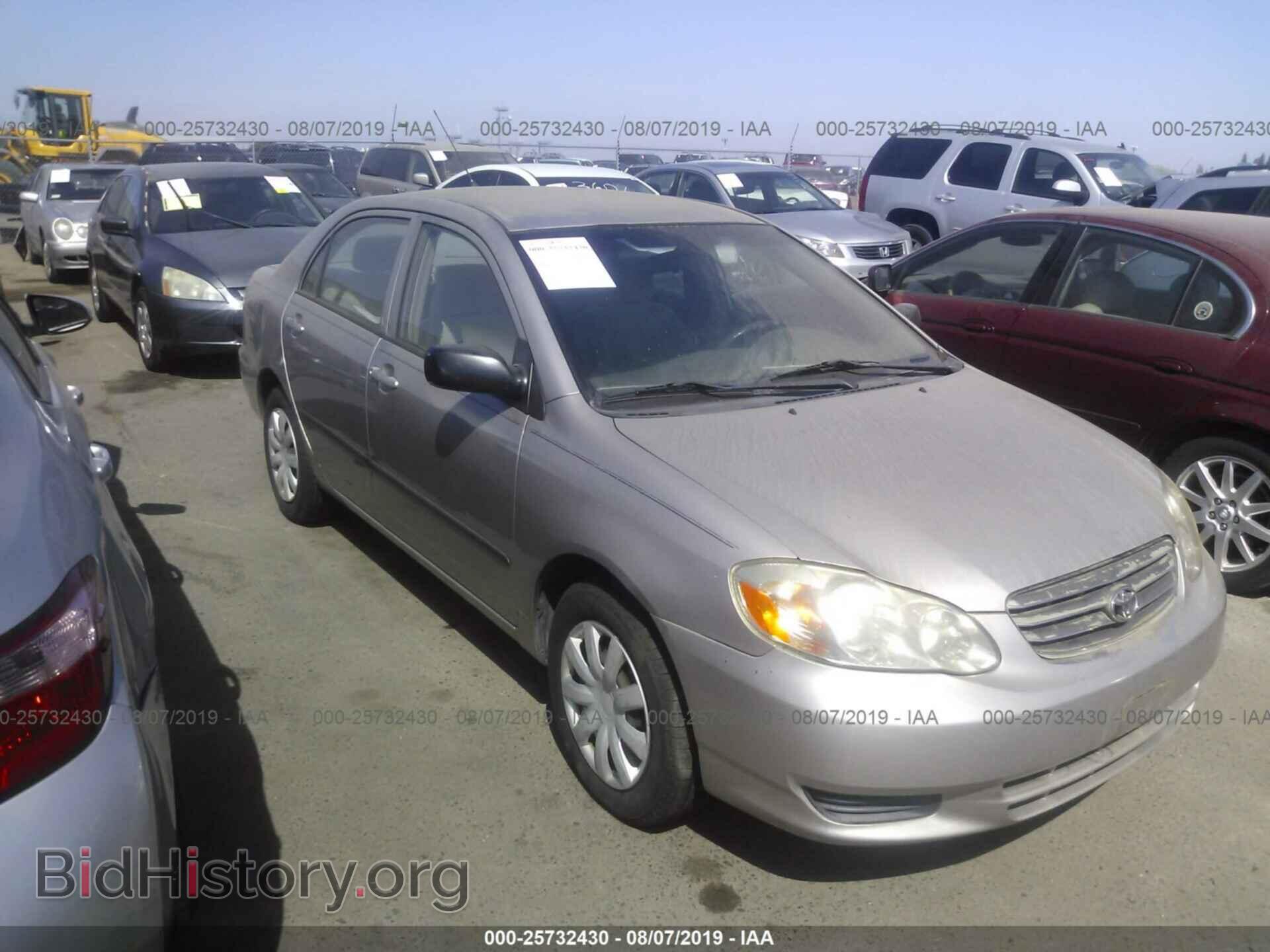 Фотография 2T1BR32E43C026247 - TOYOTA COROLLA 2003