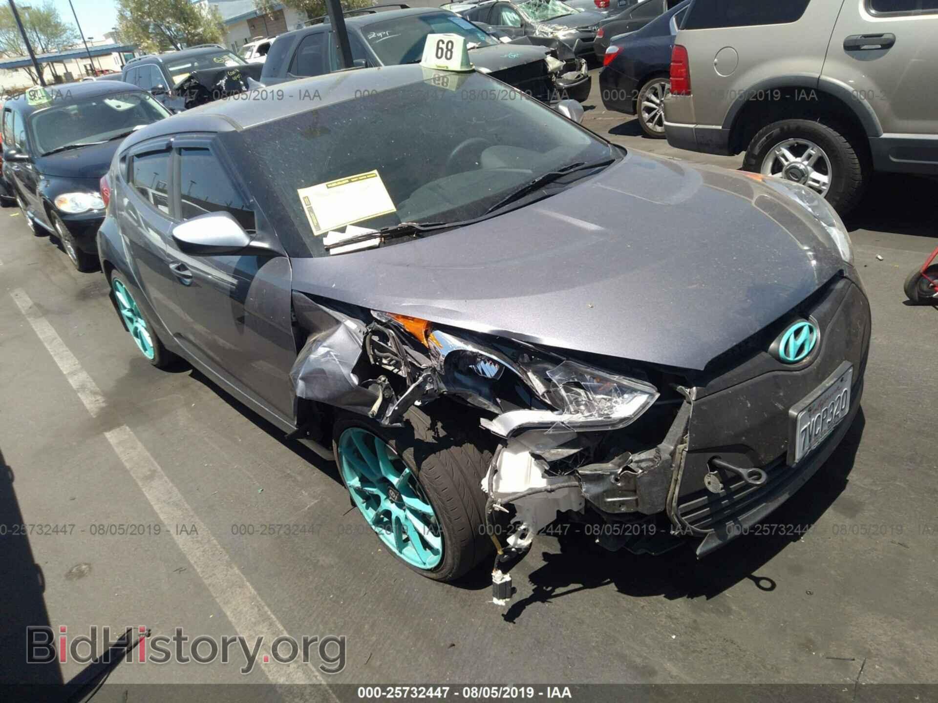 Photo KMHTC6AD8GU298255 - HYUNDAI VELOSTER 2016